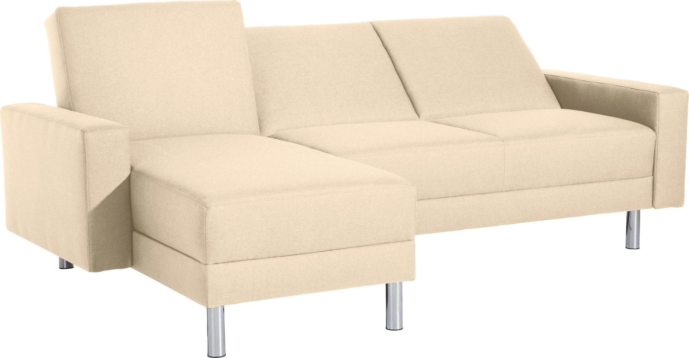 Max Winzer® Schlafsofa »Just Fresh«, mit Rückenverstellung, inklusive Stauraumhocker