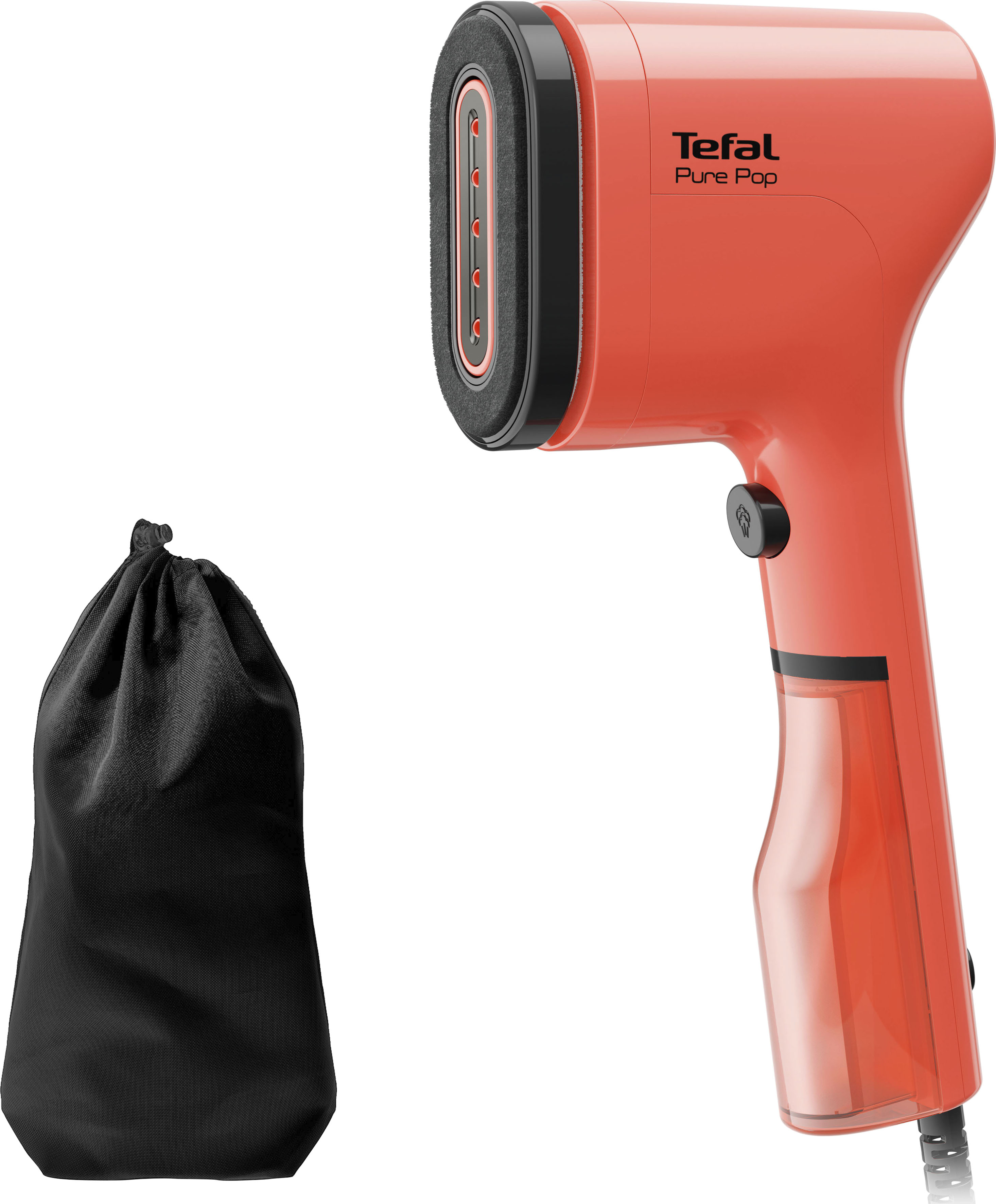Tefal Dampfbürste "Pure Pop" 1300 W entfernt bis zu 99,99% der Viren/Bakterien/Keime
