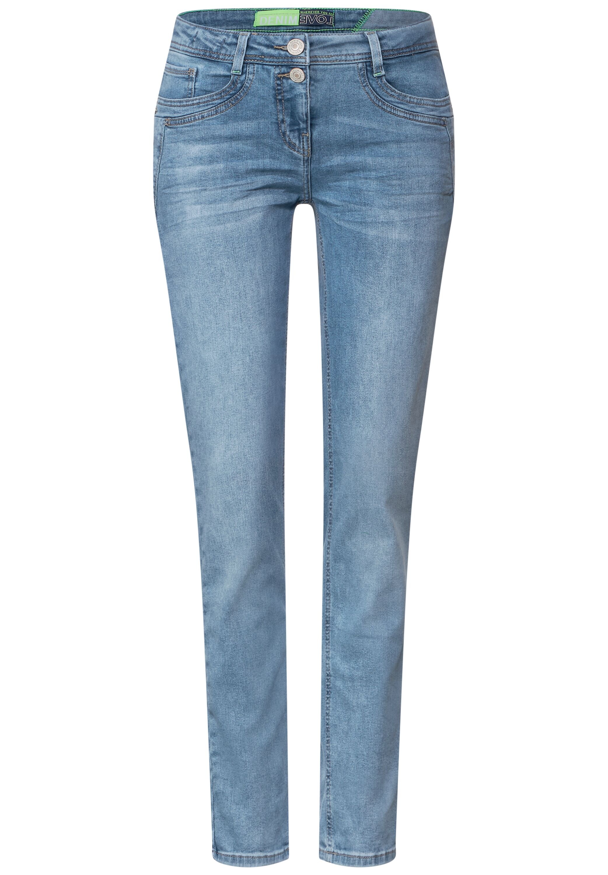 Cecil Slim-fit-Jeans, Middle Waist