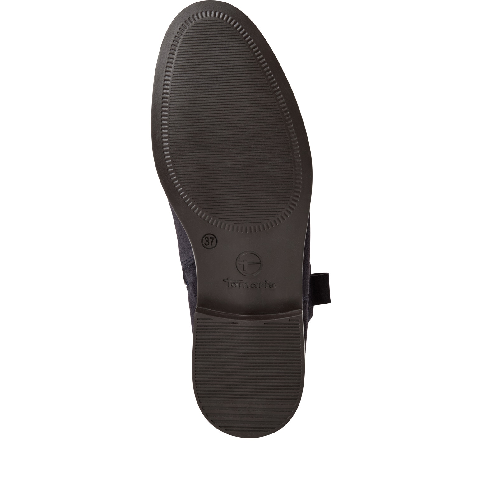 Tamaris Stiefelette, Blockabsatz, Boots mit Falten im slouchy Look