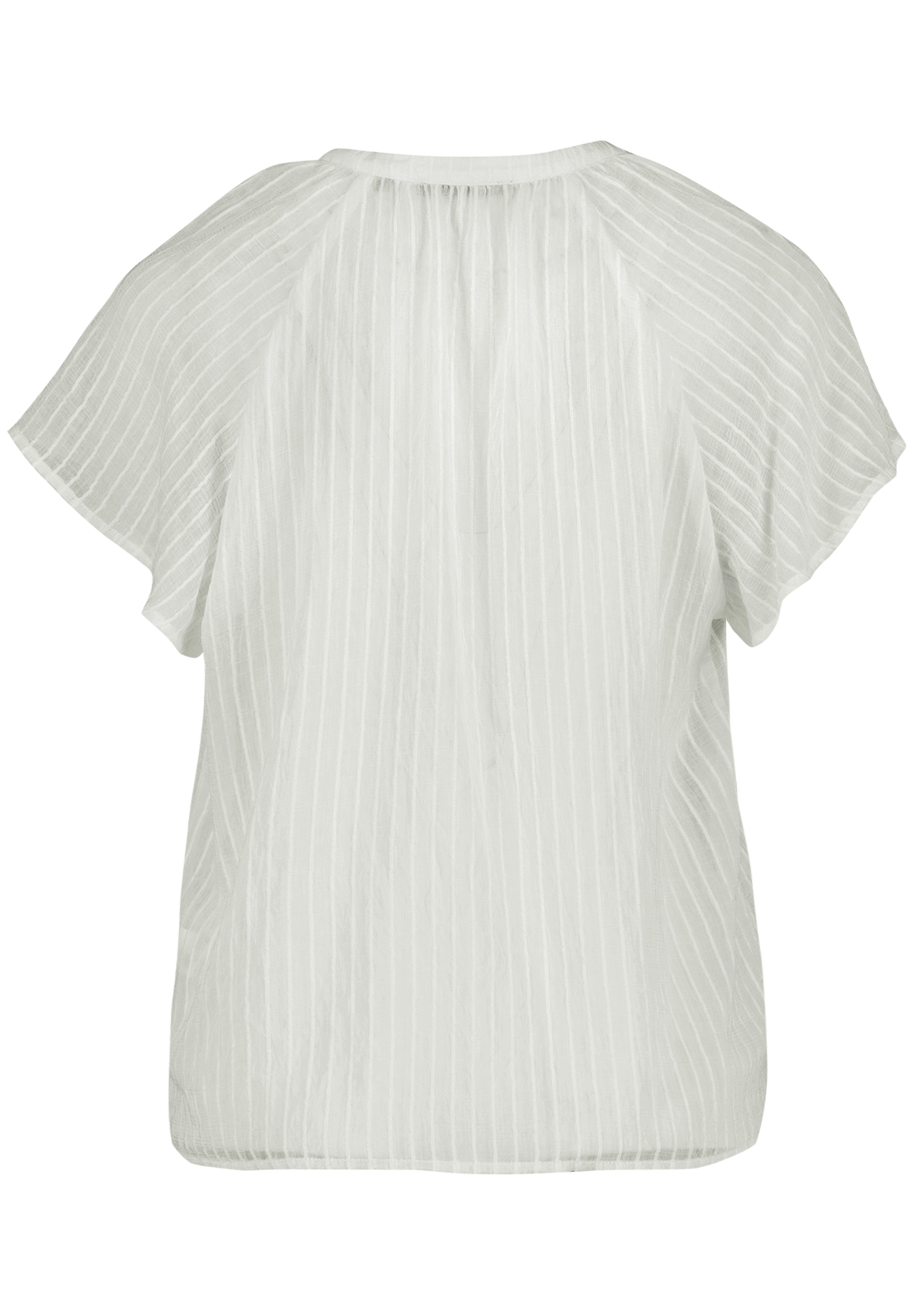 Zero Klassische Bluse »Damen mit V-Ausschnitt«