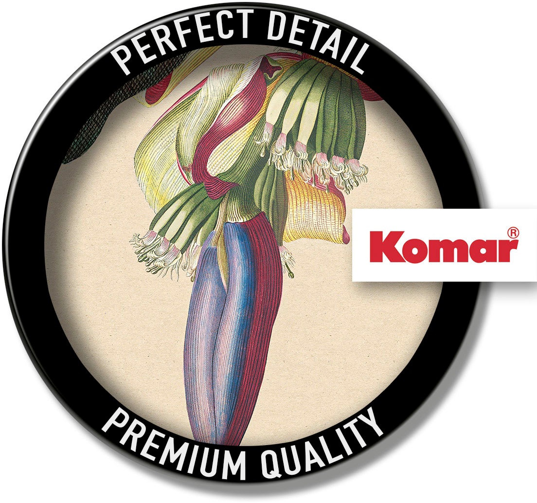 Komar Bild »Banana Heart«, Natur, (1 St.), Wandbild zur Dekoration - ohne Rahmen
