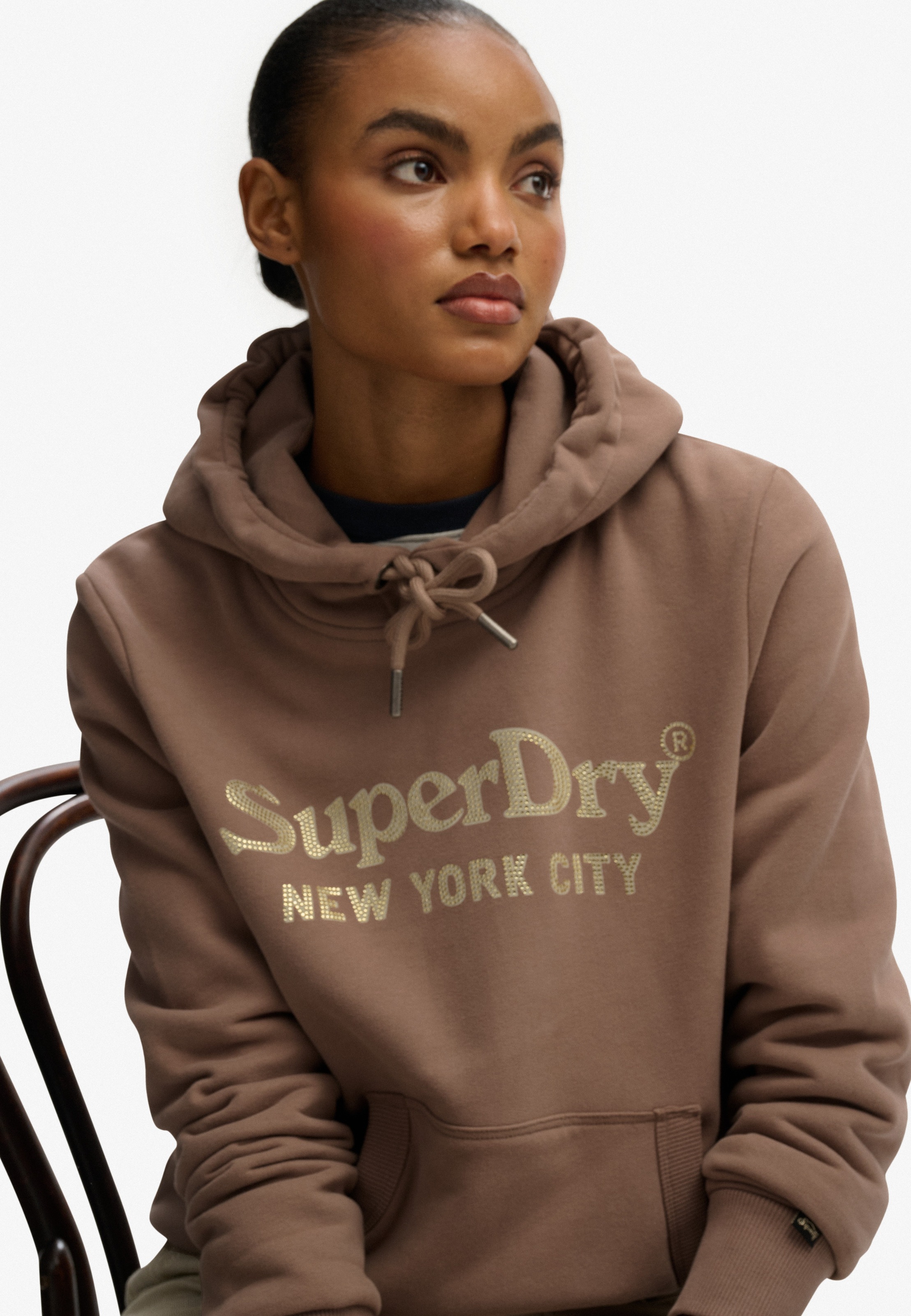 Superdry Kapuzensweatshirt »BRAND MARK RELAXED HOOD«
