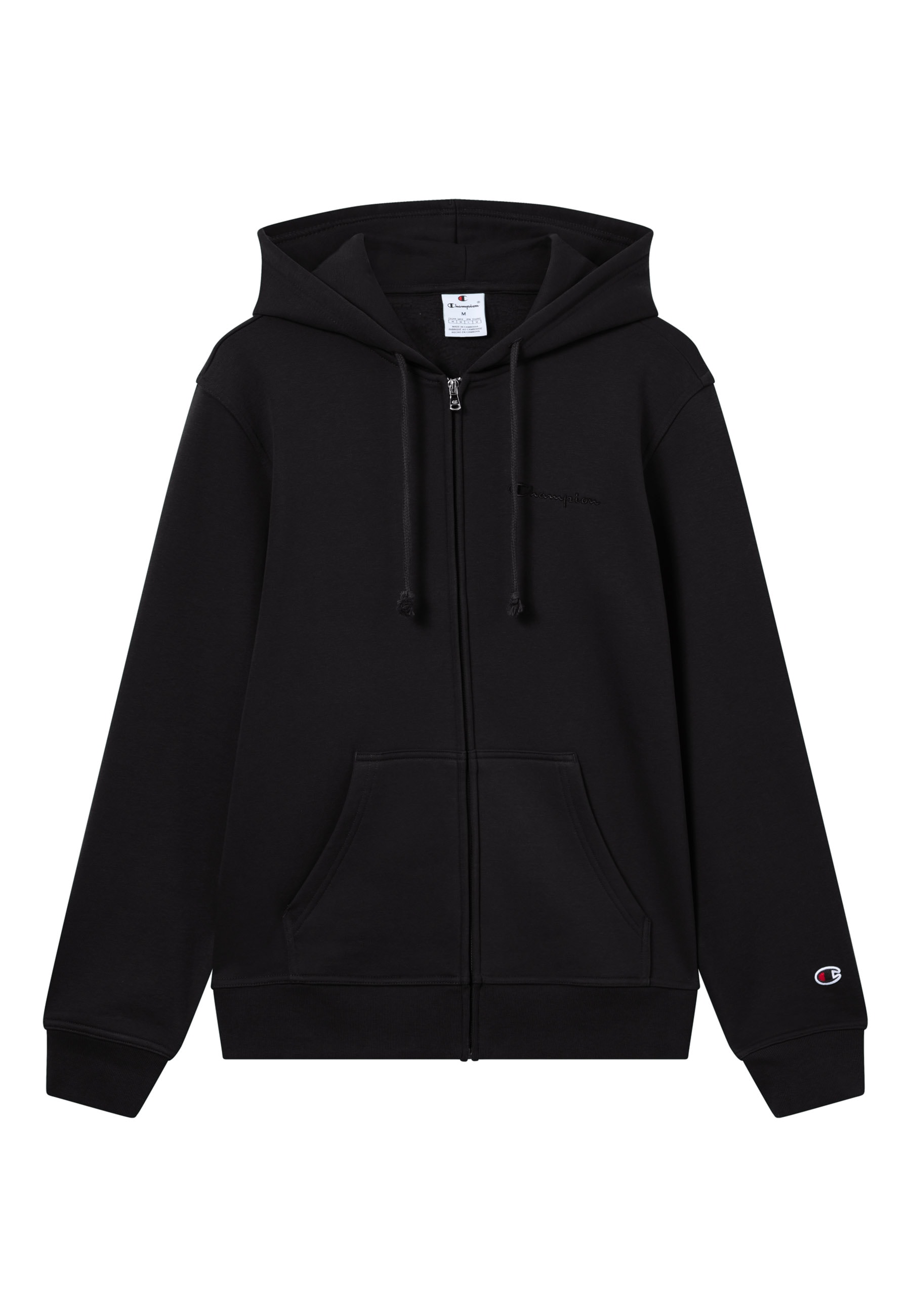 Champion Kapuzensweatjacke aus Baumwolle und Polyester, erhältlich in den Größen S bis XXL