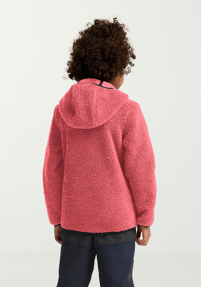 Jack Wolfskin Fleecejacke »MOOMIN ICE CURL K«, mit Kapuze