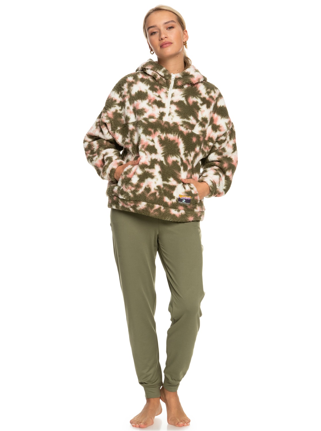 Roxy Fleecepullover »Like A Lucky Day«