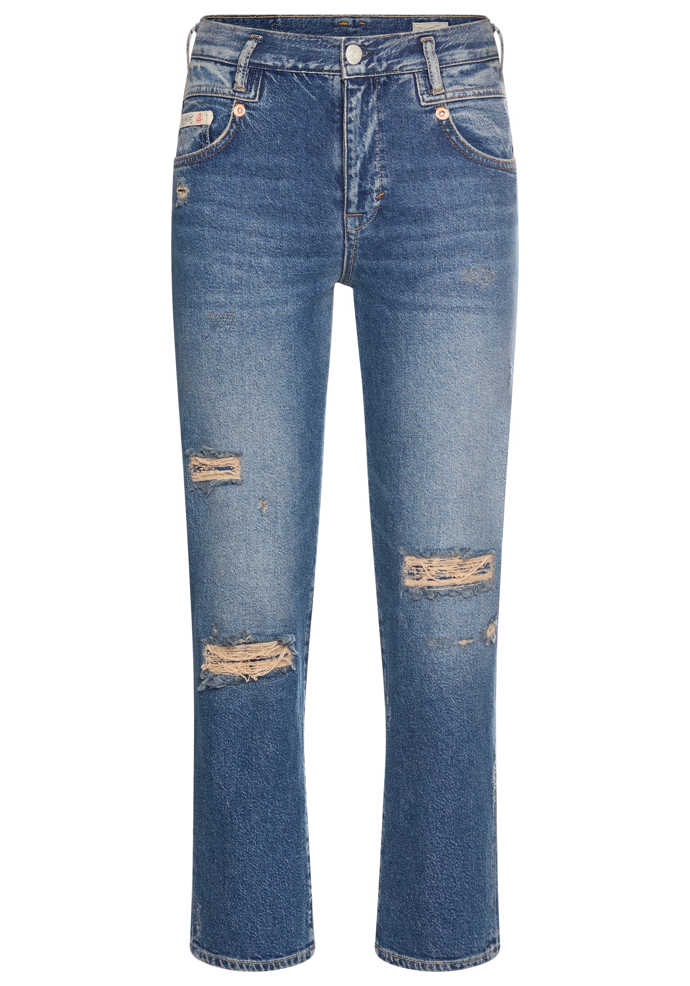 Herrlicher 5-Pocket-Jeans »Breezy Cropped Denim«
