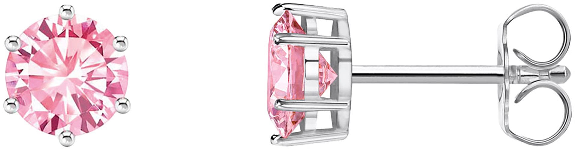 THOMAS SABO Paar Ohrstecker »Schmuck Silber 925 Ohrringe Solitär, H2300«, mit Zirkonia (synth.)
