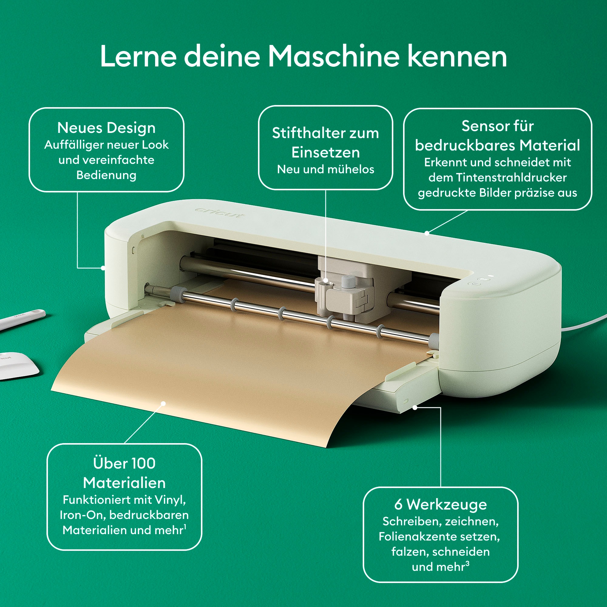 Cricut Schneideplotter »Explore™ 5 Ultimate Bundle«