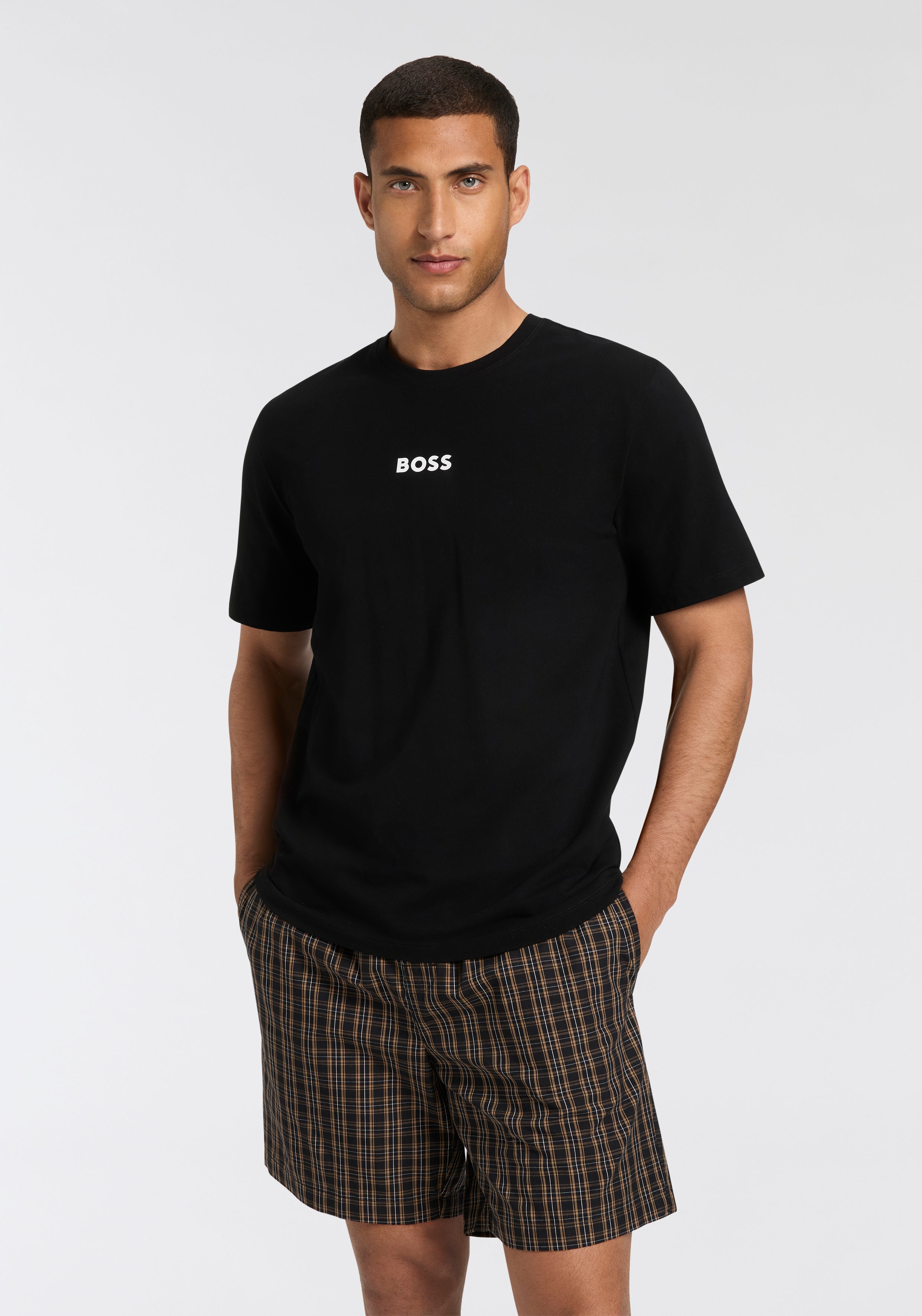 BOSS Pyjama "Easy Short Set" Set, 2er Set, 2 tlg. günstig online kaufen