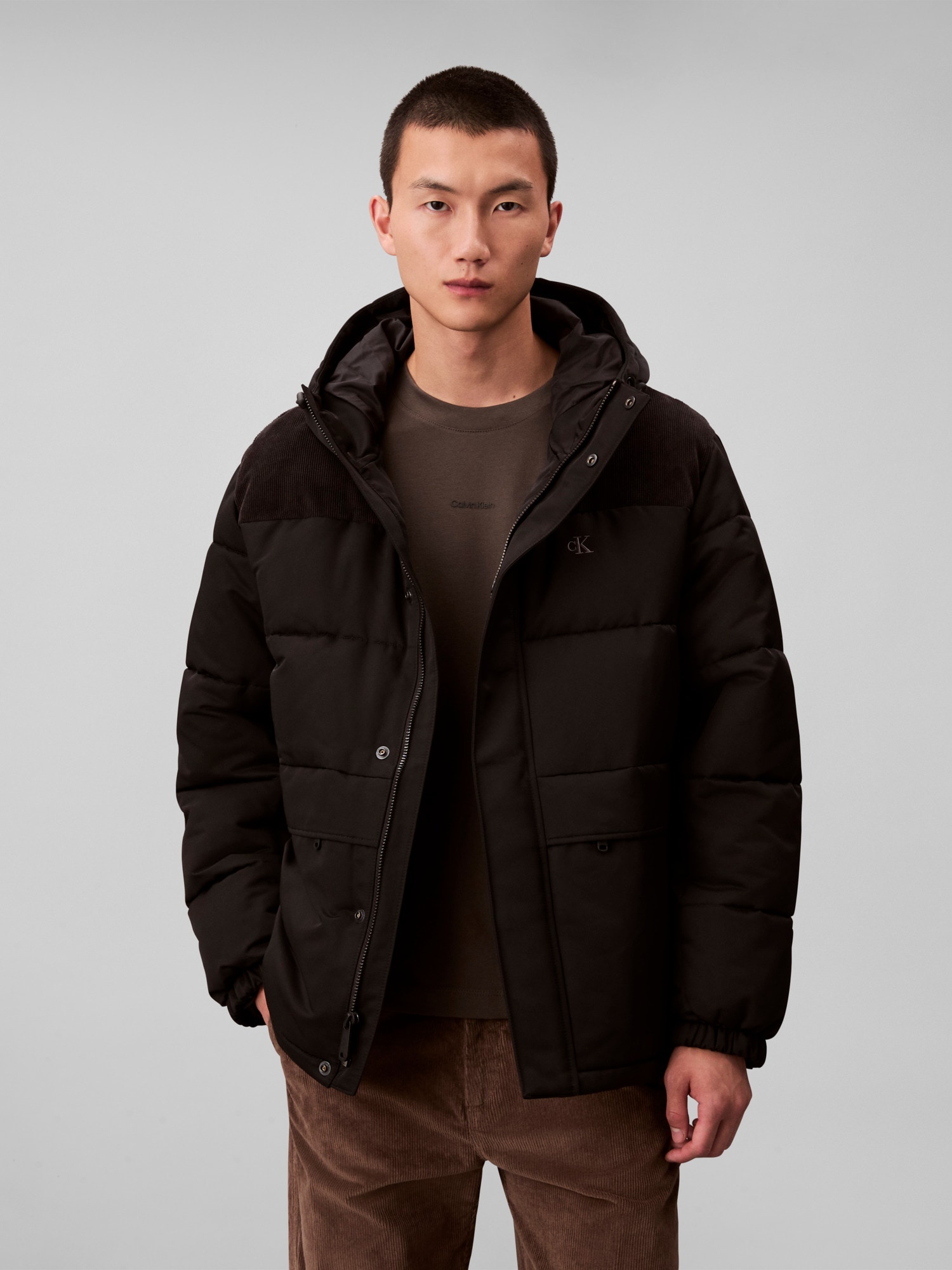 Calvin Klein Jeans Steppjacke mit Kapuze Kapuze, regular fit, wattiert günstig online kaufen