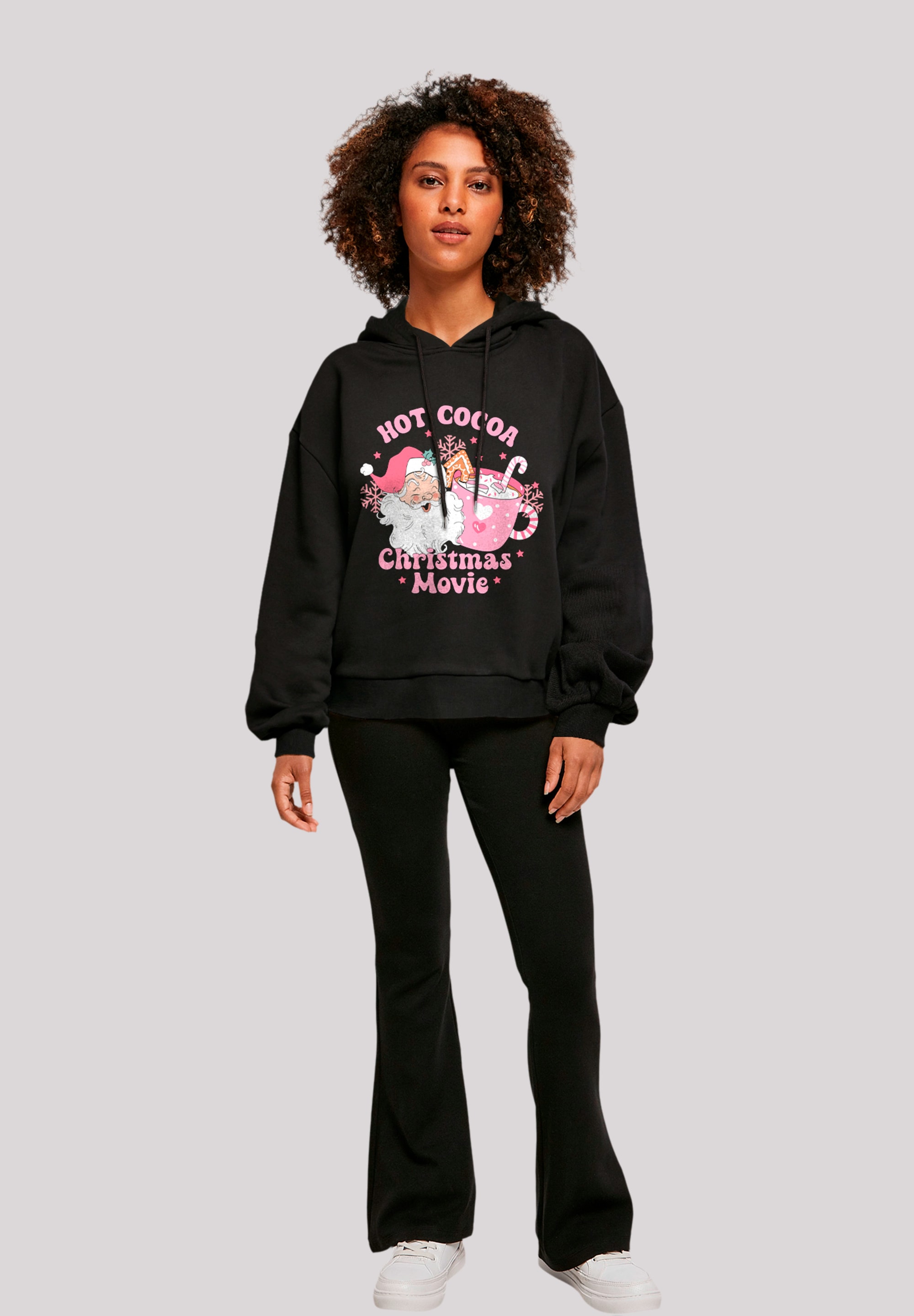 F4NT4STIC Kapuzenpullover »Hot Cocoa and Weihnachten Movies Cozy«, Premium Qualität, Christmas Collection