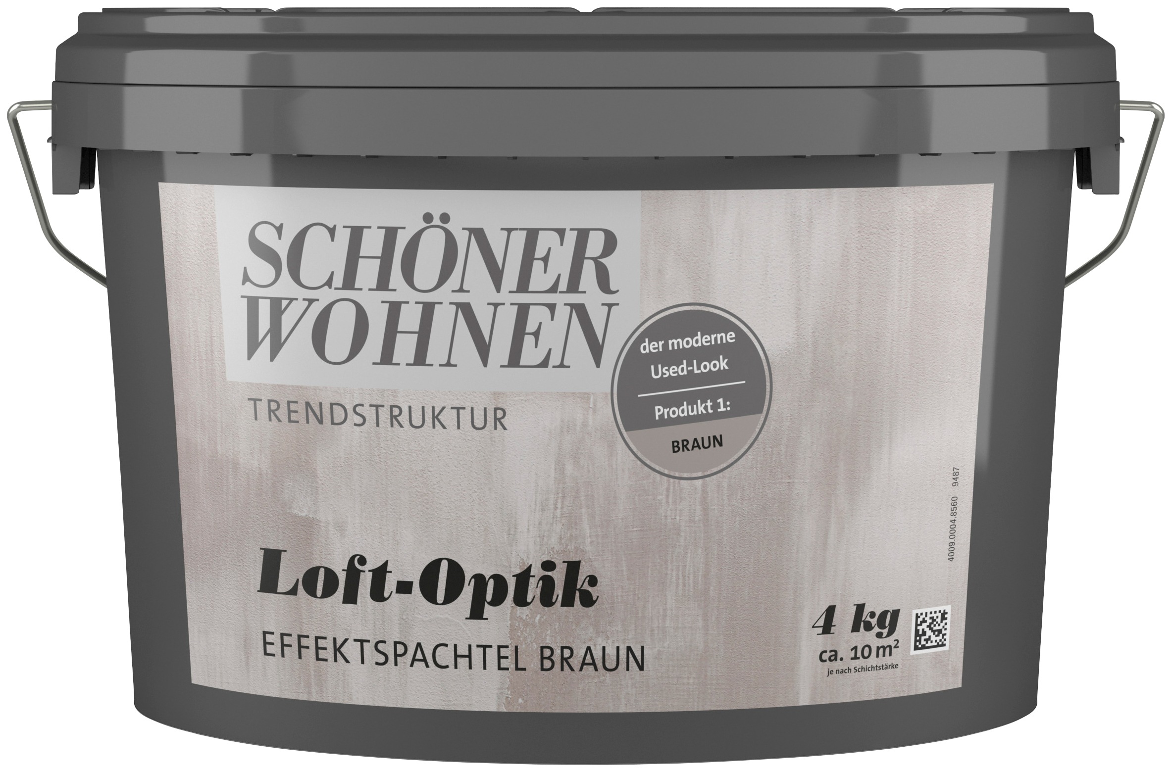 Schöner Wohnen-Kollektion SCHÖNER WOHNEN-Kollektion Spachtelmasse Loft-Optik Effektspachtel braun, 4 kg