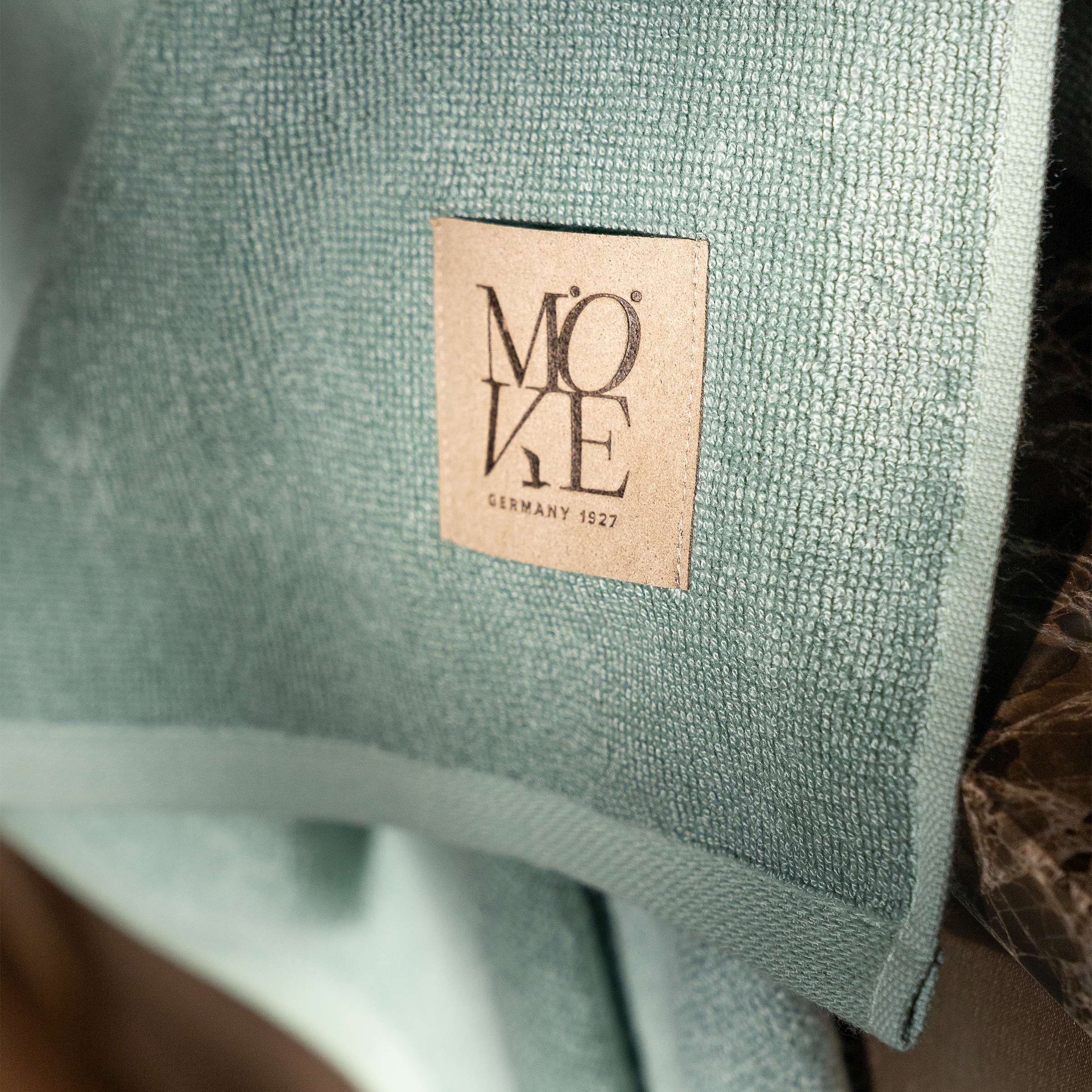 Möve Handtuch »Soft Silence Uni mit Prägeetikett«