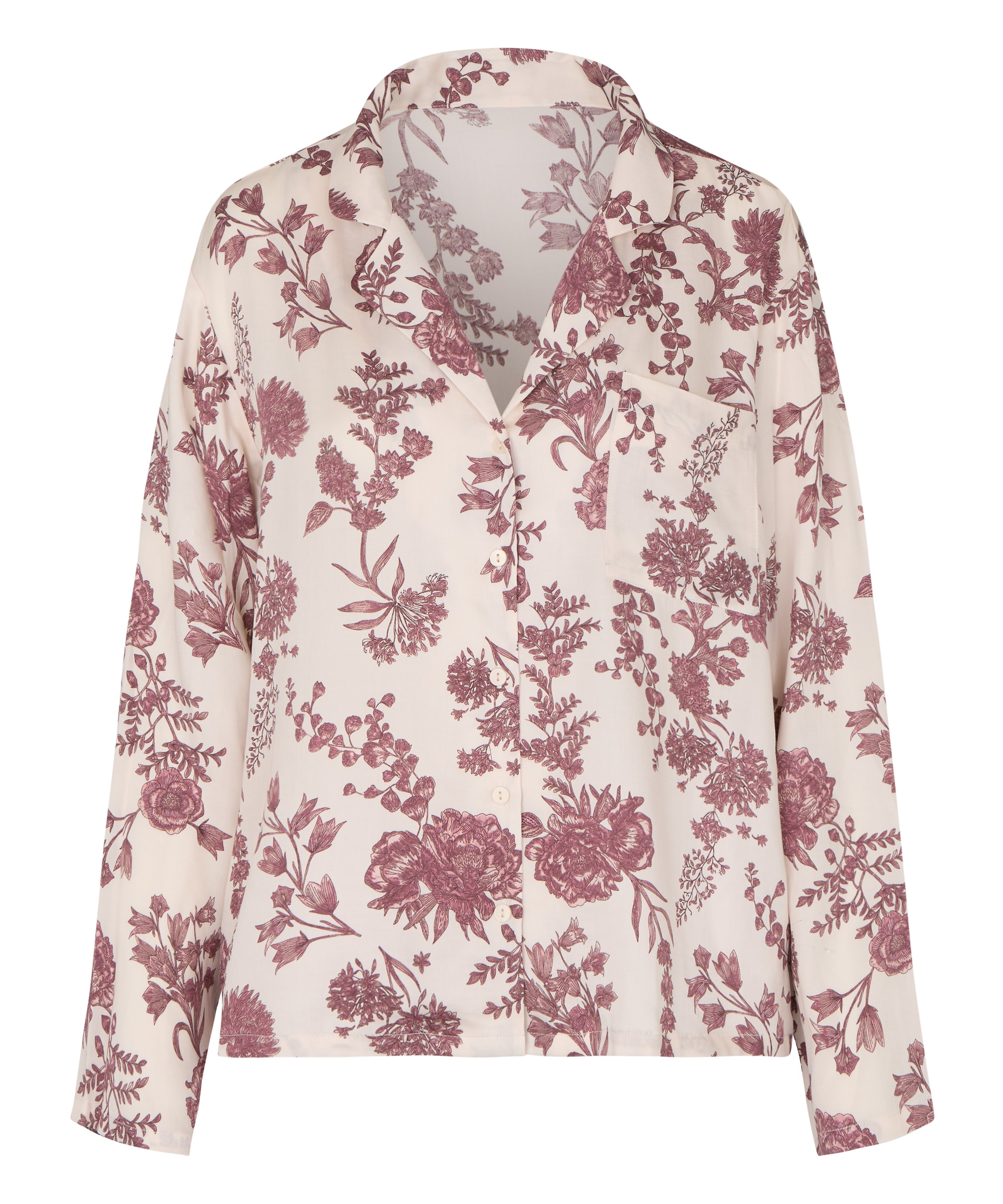 Hunkemöller Pyjama »Jacket Woven Print«