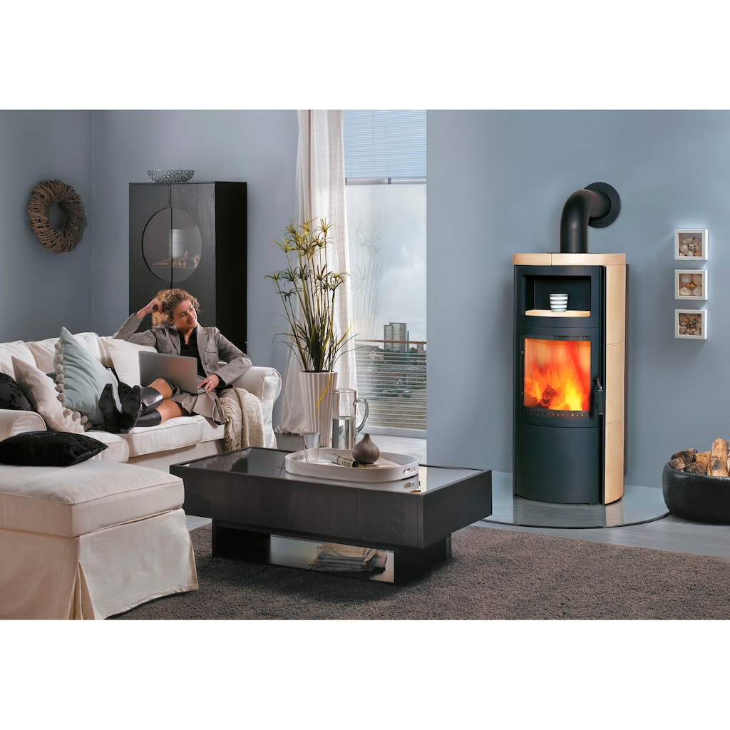 HARK Kaminofen »Vito WW GT ECOplus 14,2 KW«, creme