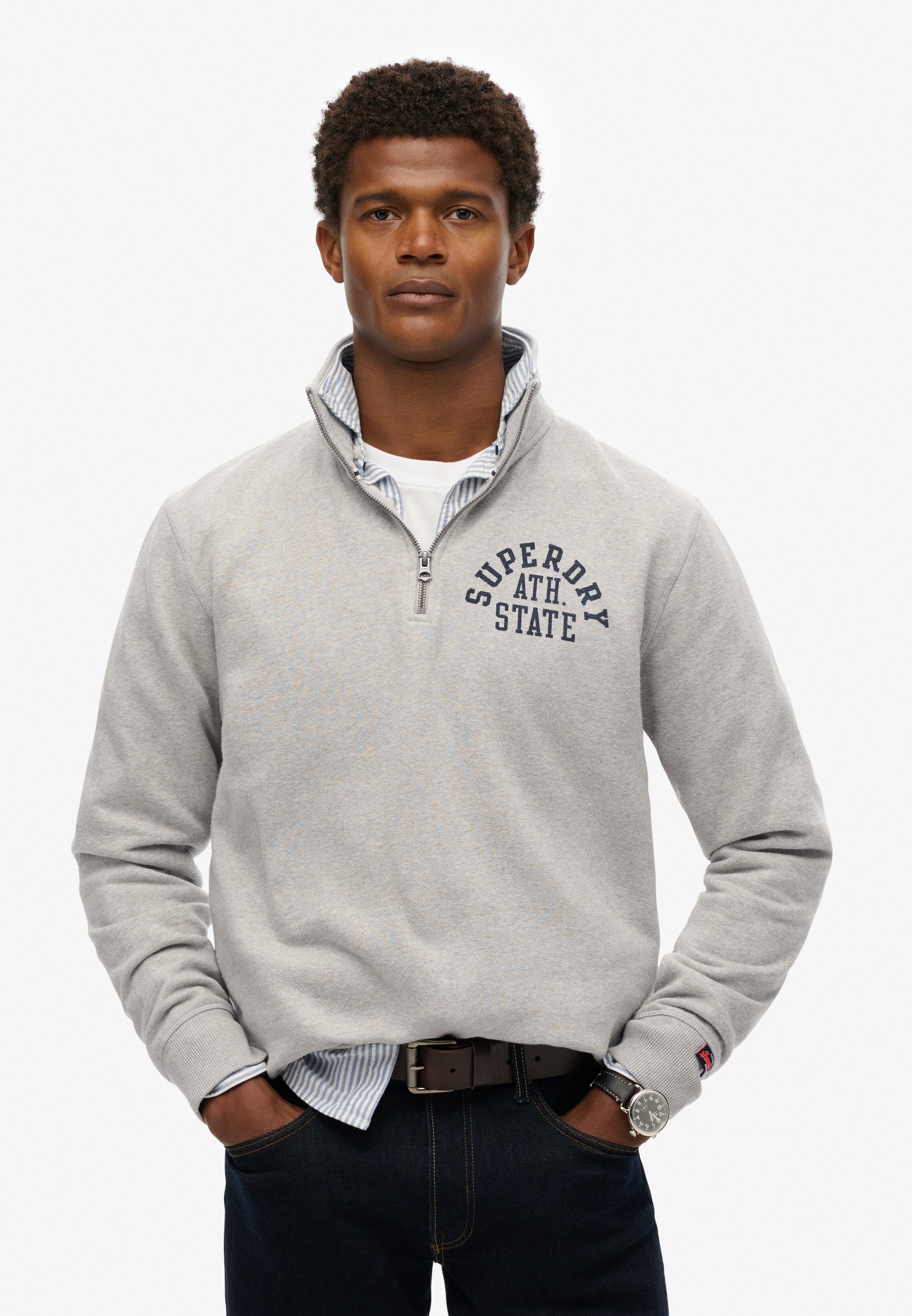 Superdry Sweatshirt "ATHLETIC ESS HALF ZIP" günstig online kaufen