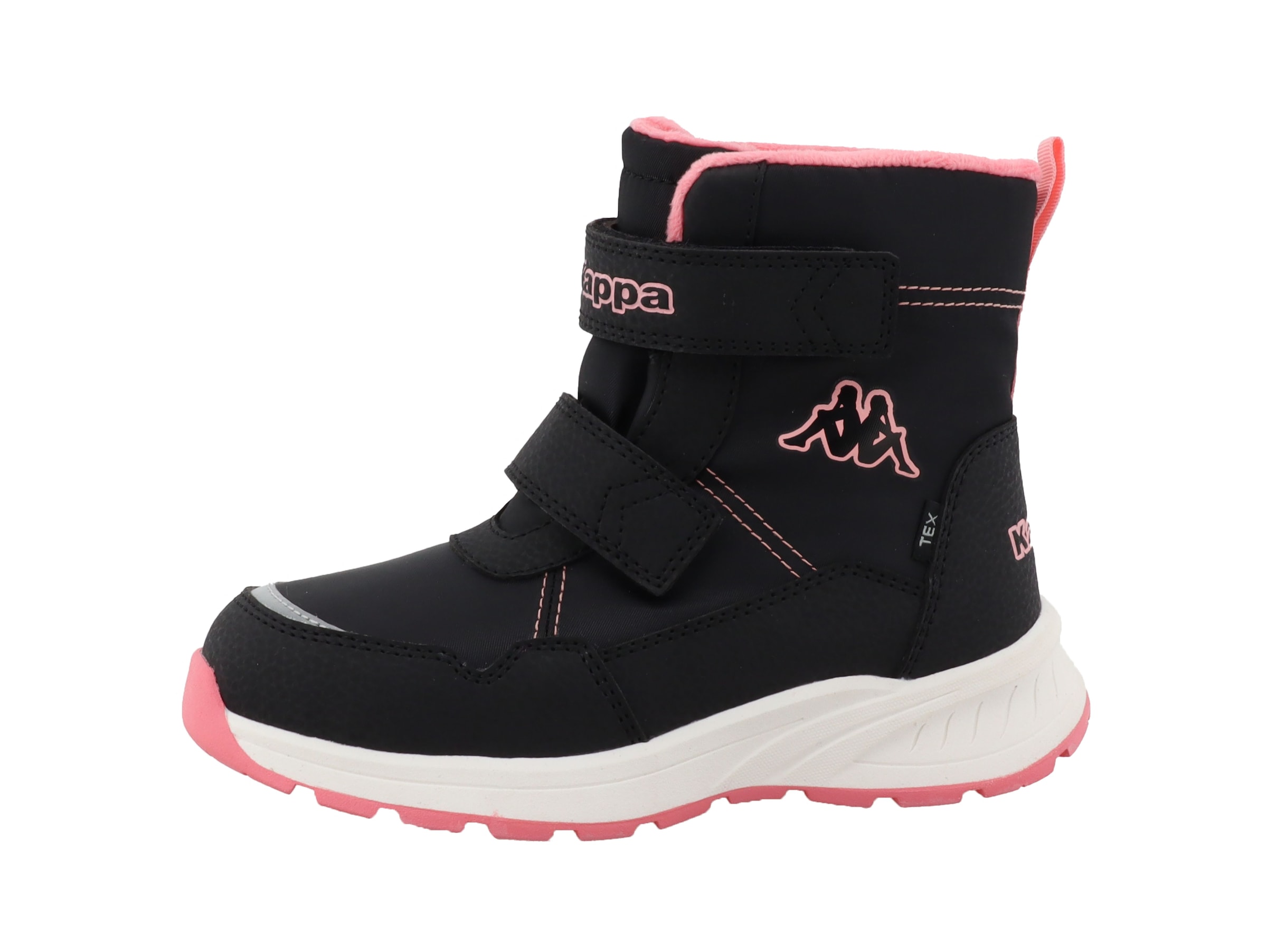 KAPPA Kinder Winterboots "Ruth", Gr. 27, schwarz, Synthetik, Schuhe, Winterschuhe, Winterstiefel, Snowboots, gefüttert, wasserdicht