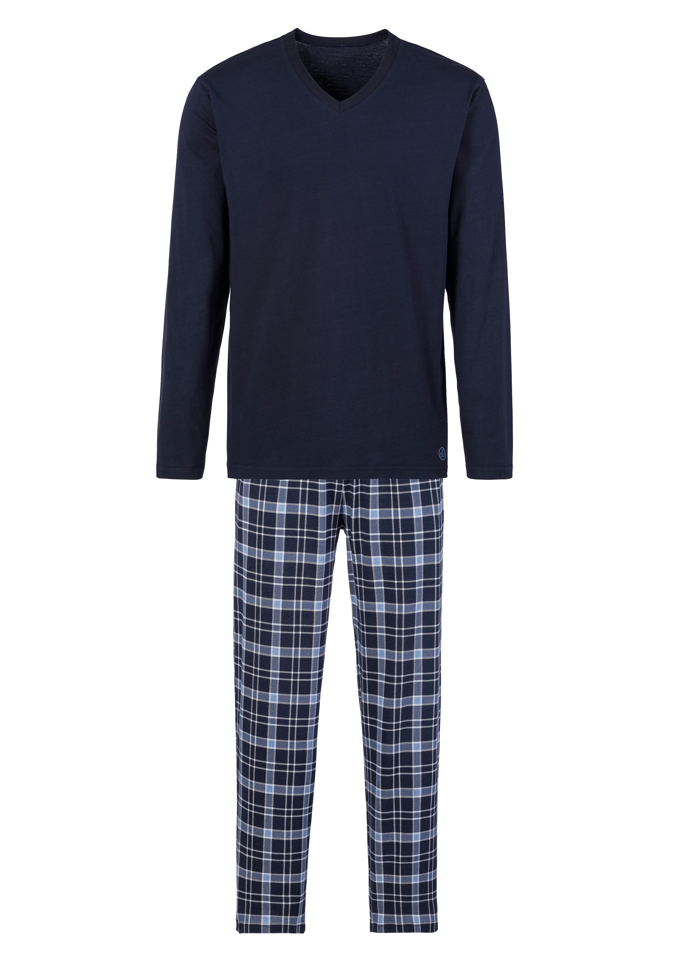 s.Oliver Pyjama 1 Stück, 2 Stk. tlg., mit Karo-Hose günstig online kaufen