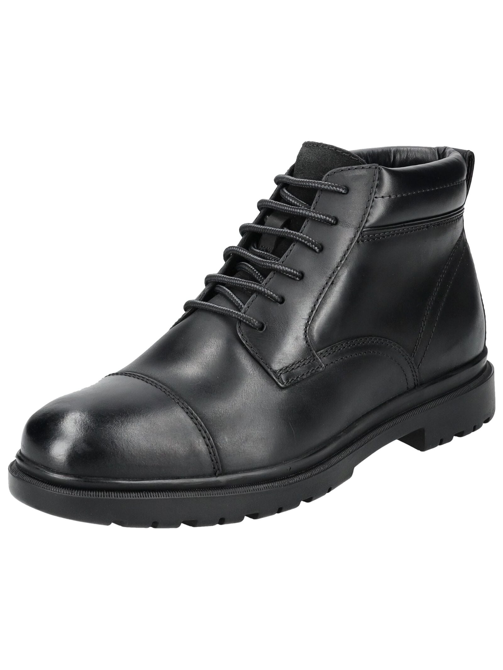 Geox Schnürstiefelette "Geox Stiefelette Leder/Textil" günstig online kaufen