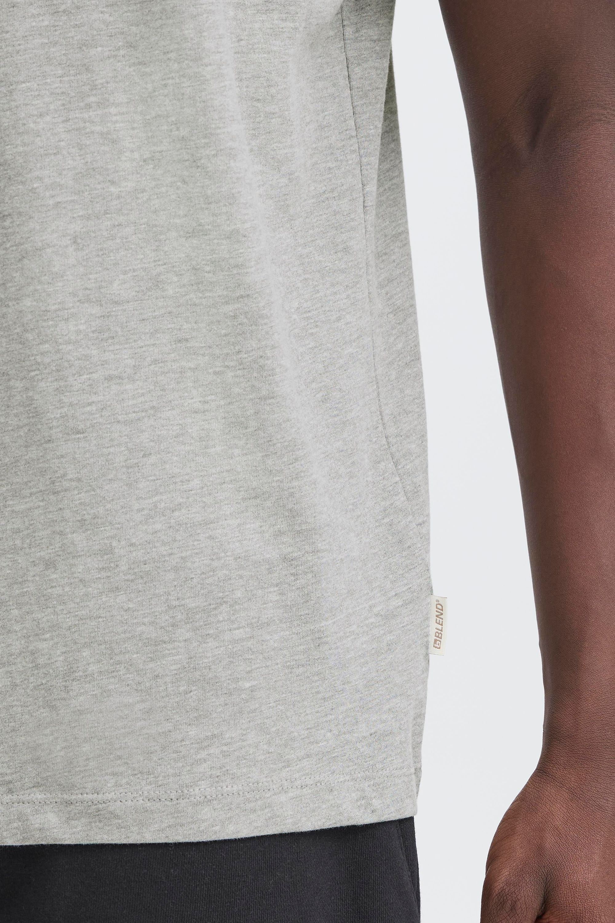 Blend Rundhalsshirt »BHEbal 2 PACK« Basic T-Shirt mit Rundhalsausschnitt