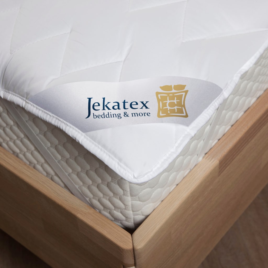 Jekatex Matratzenauflage »Aloe Vera«, (1 St.), Auflage 90x200 cm für Matratze mit Aloe Vera veredelt.