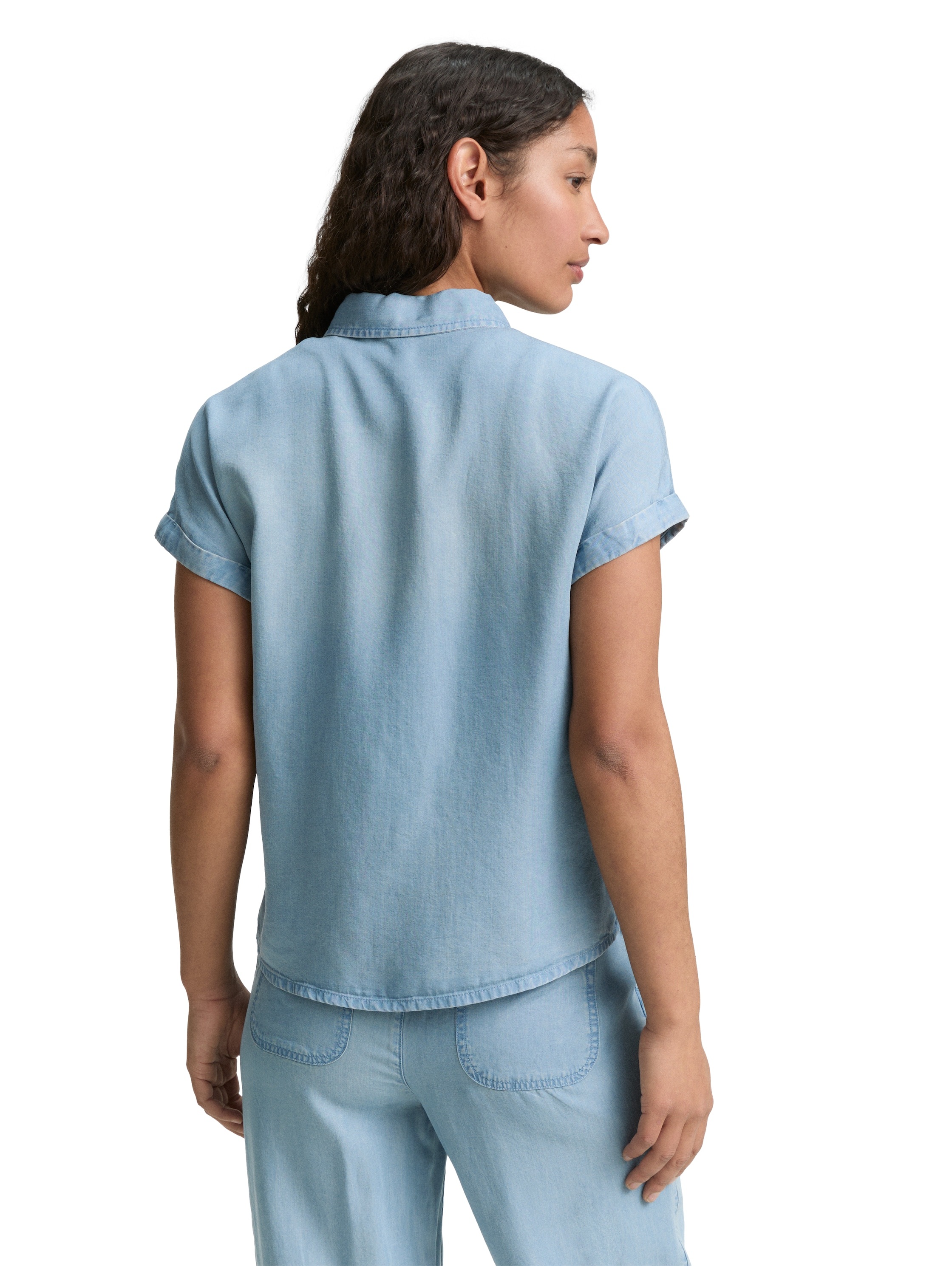 TOM TAILOR Hemdbluse, mit Brusttasche günstig online kaufen