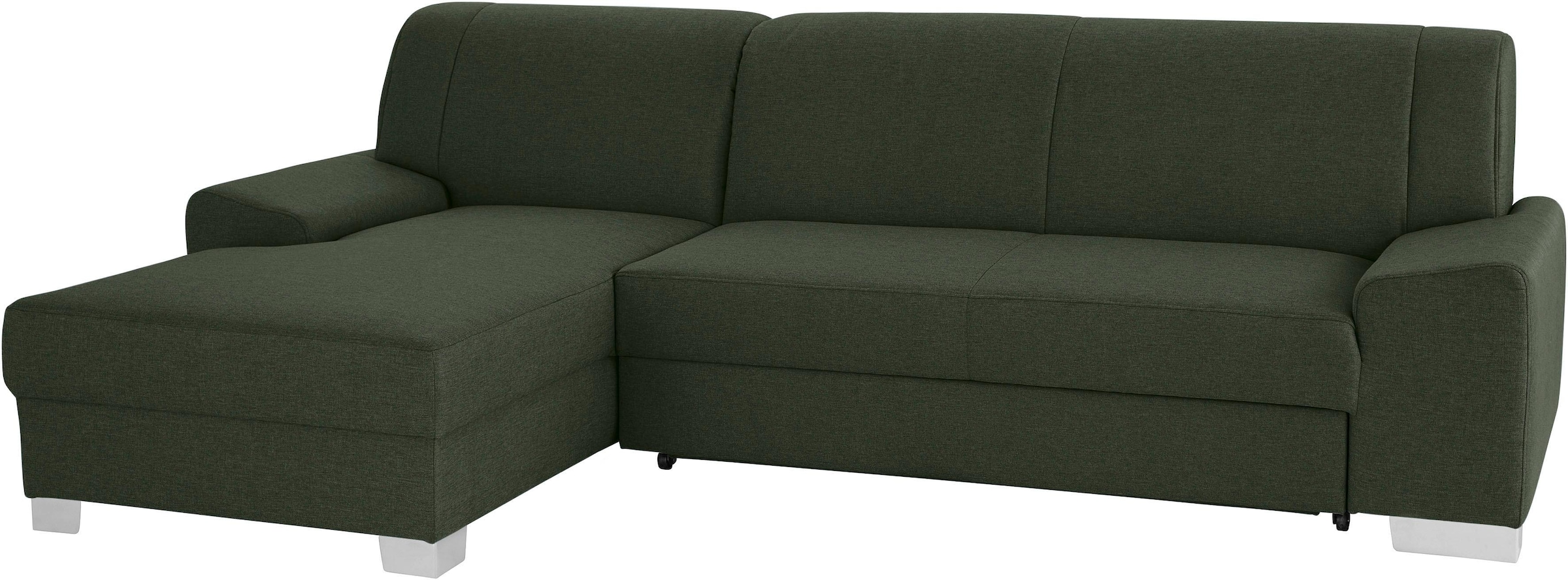 DOMO collection Ecksofa "Anzio L-Form, whlw. Bettfunktion, Federkern, hochw günstig online kaufen