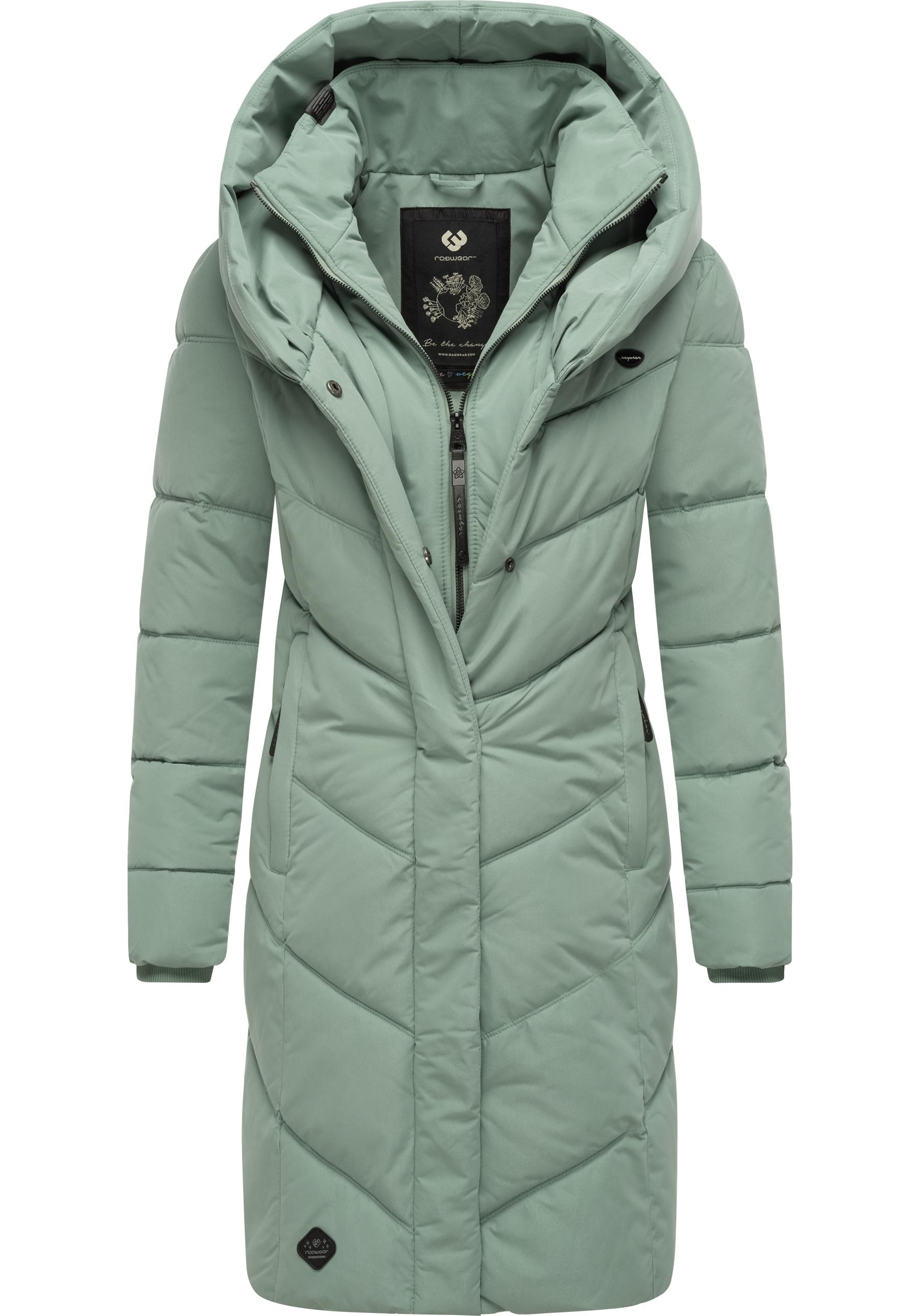 Ragwear Steppmantel »Natalka«, stylischer, gesteppter Winterparka mit gefütterter Kapuze