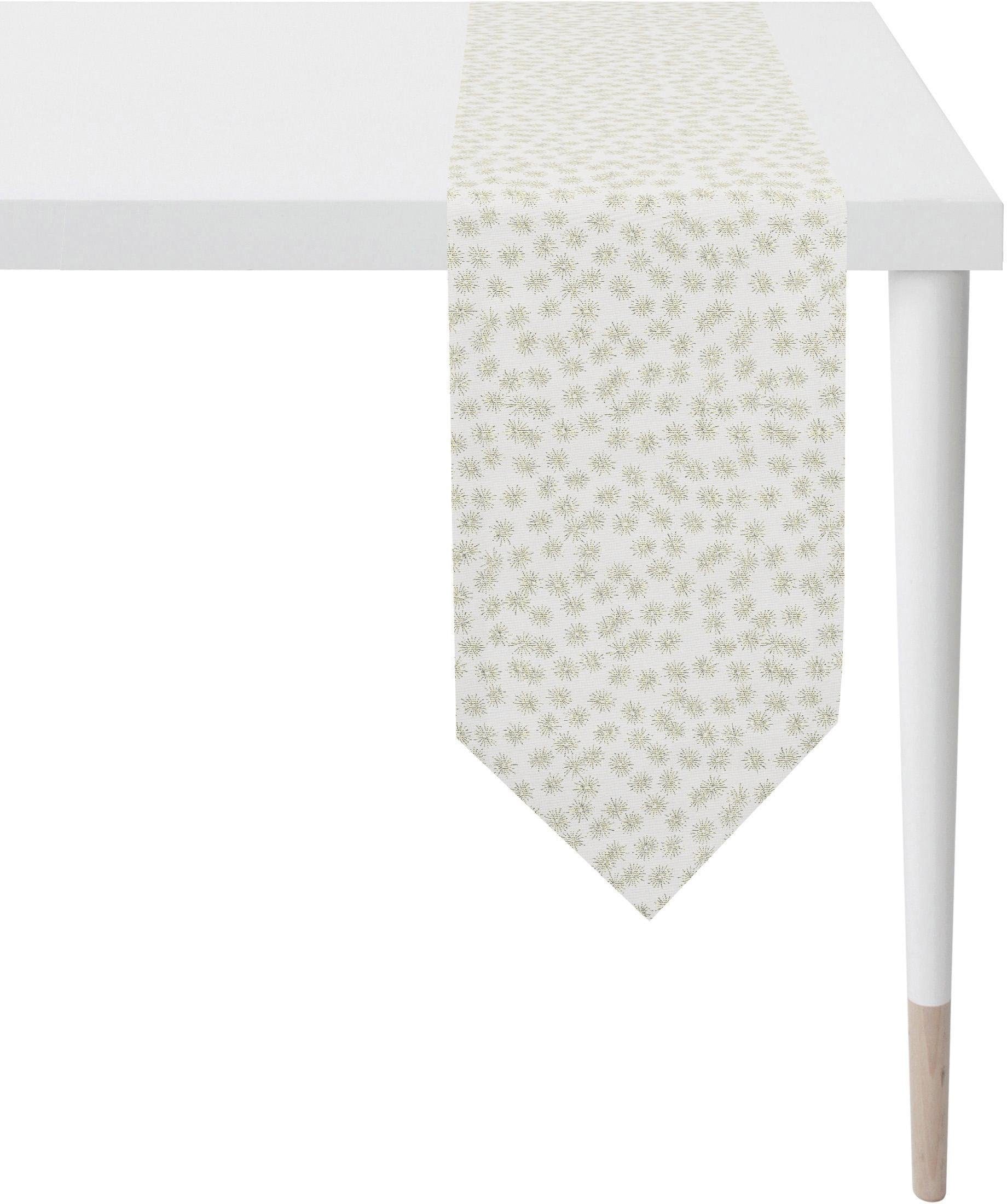 APELT Tischband "1501 Christmas Elegance, Weihnachtsdeko, Weihnachten" Lurex-Jacquardgewebe
