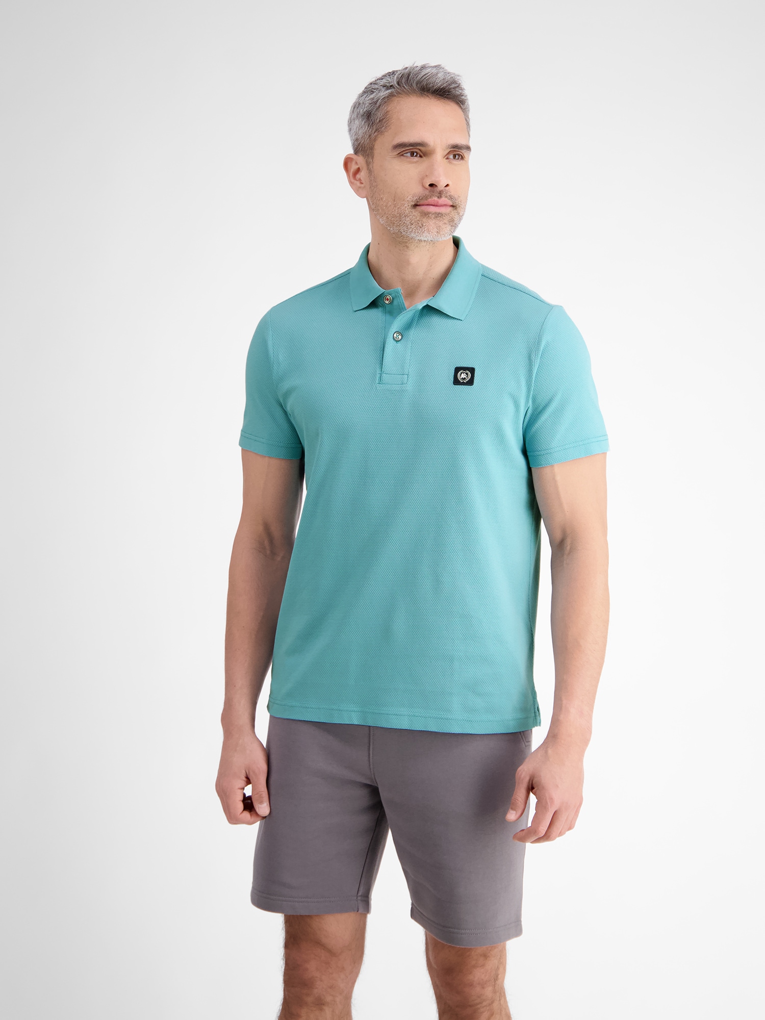 LERROS Poloshirt "LERROS Poloshirt in weicher Waffelpiquéqualität" günstig online kaufen