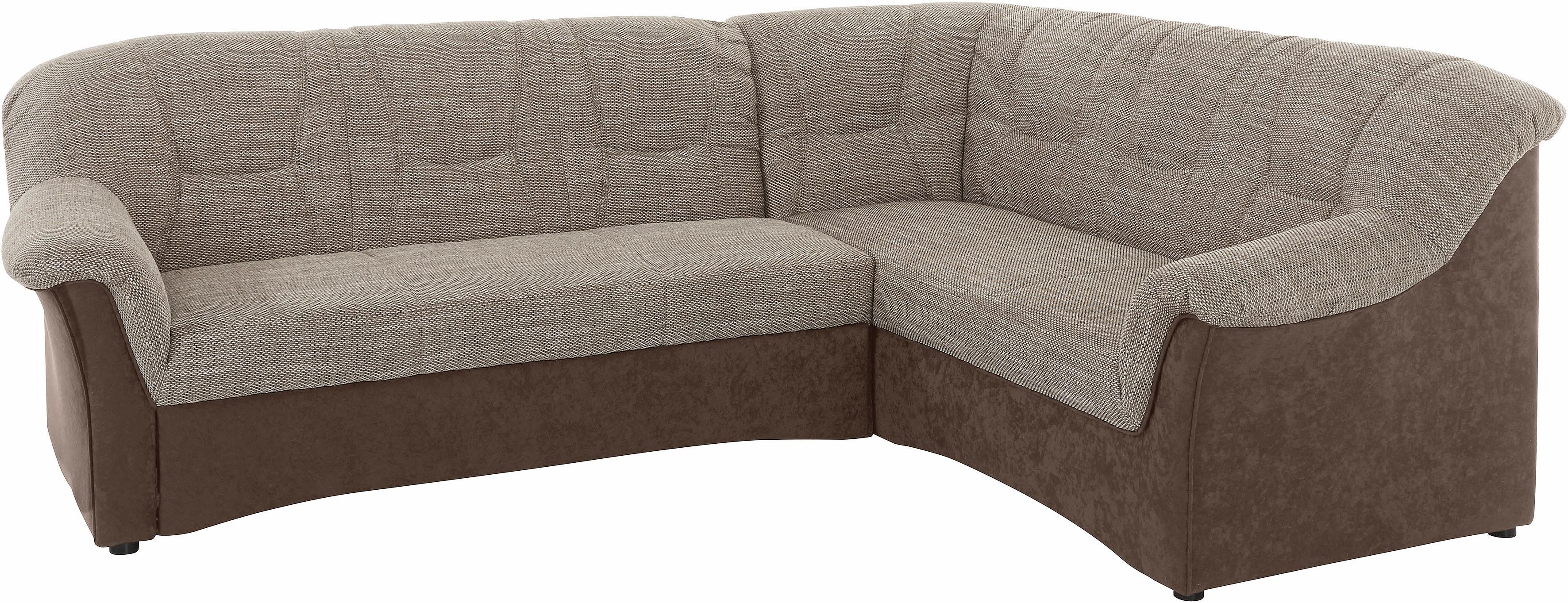 Thumbnail - DOMO collection Ecksofa "Sarafina zeitlos und komfortabel, optional mit Federkern, L-Form", wahlweise mit Bettfunktion