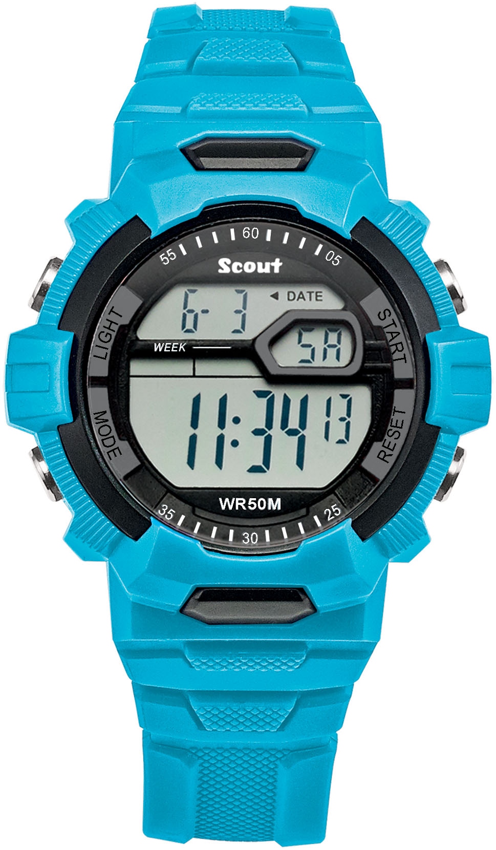 Scout Chronograph »The Digi«, Armbanduhr,Quarzuhr, Kinderuhr,Mädchen,Jungen,Geschenkidee,Jugendliche