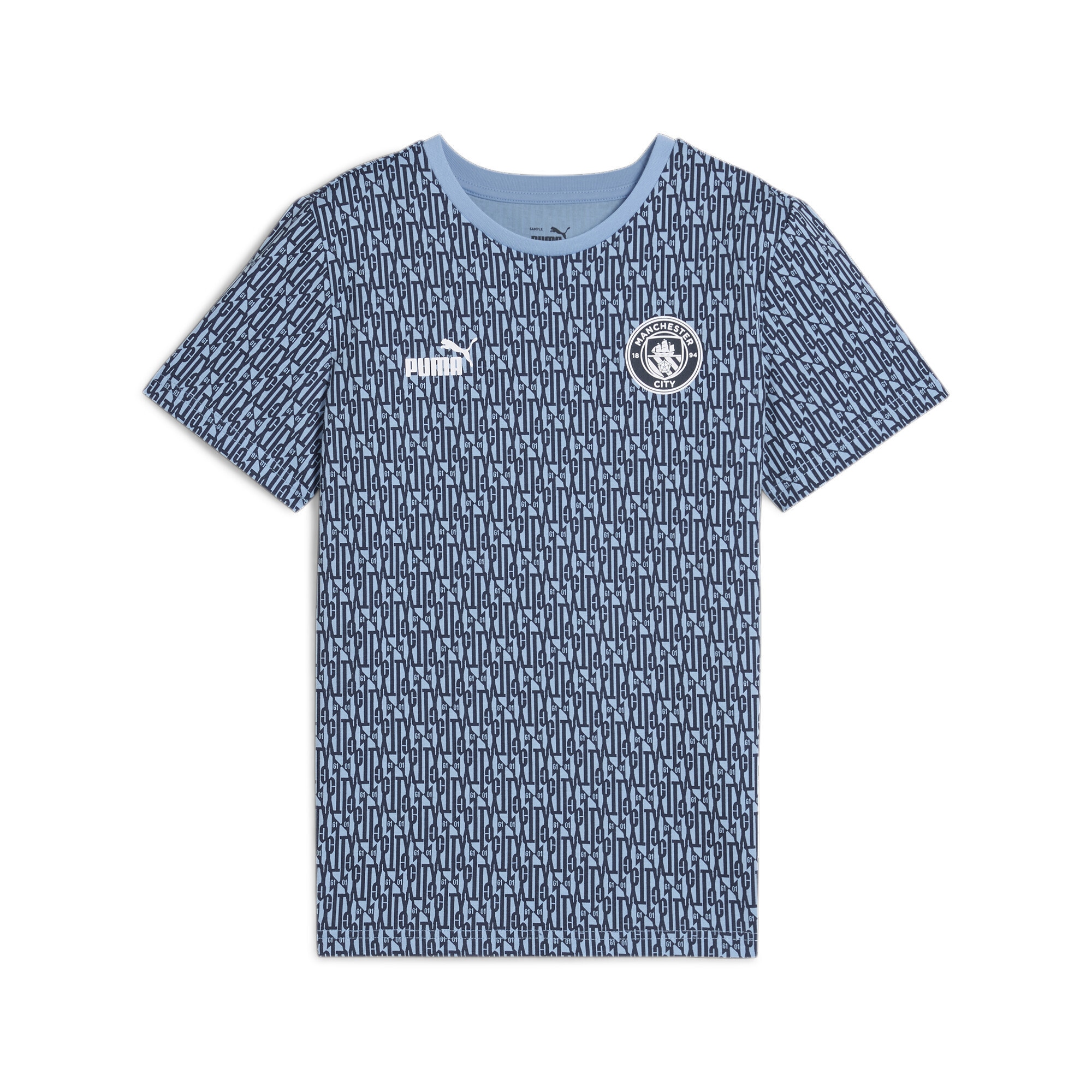 PUMA T-Shirt »Manchester City ftblCULTURE T-Shirt mit Allover-Print«