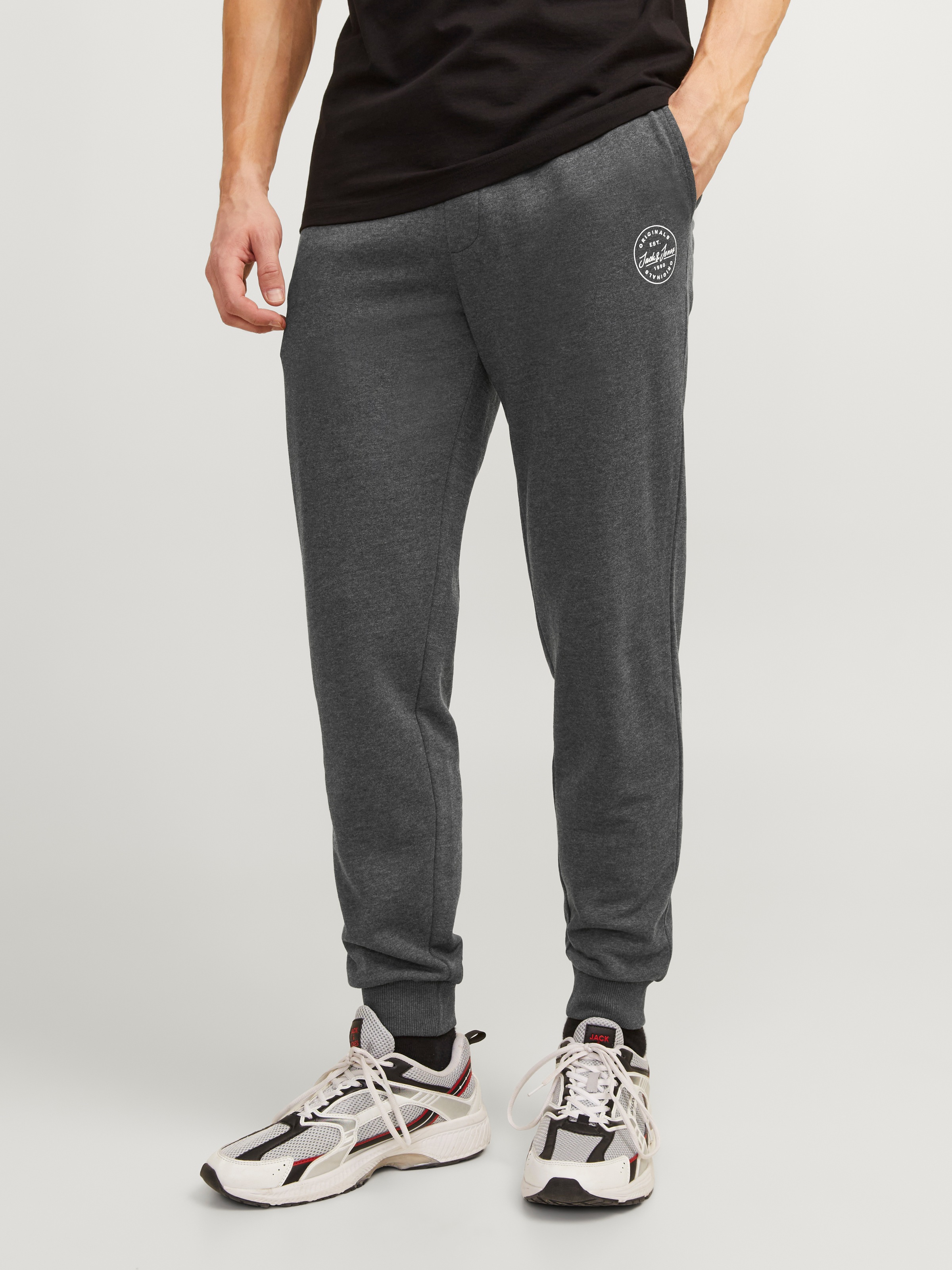 Jack & Jones Sweathose "JPSTGORDON Jogpants mit Kordelzug und bequemem Schn günstig online kaufen