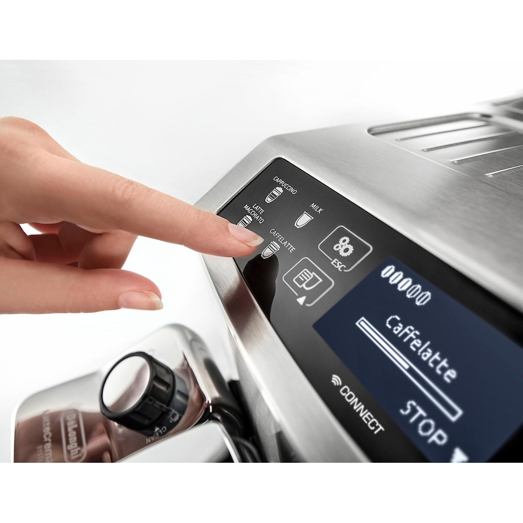 De'Longhi Kaffeevollautomat »PrimaDonna S Evo ECAM 510.55.M«, LatteCrema Milchsystem, App-Steuerung