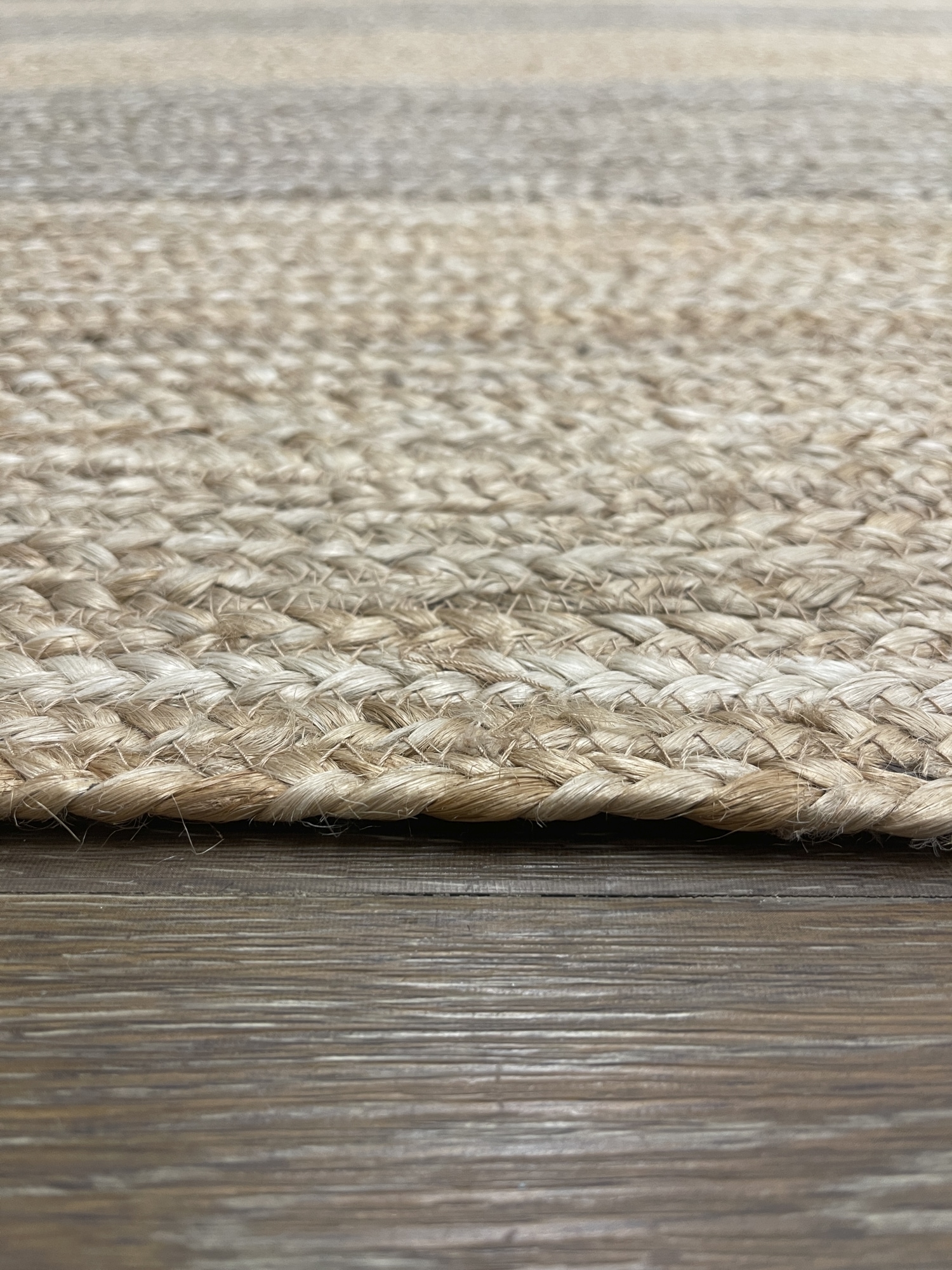 Myflair Möbel & Accessoires Teppich »Natural Bengal«, rechteckig, 10 mm Höhe, Juteteppich, Wendeteppich, handgeflochten, gestreift, auch als Läufer