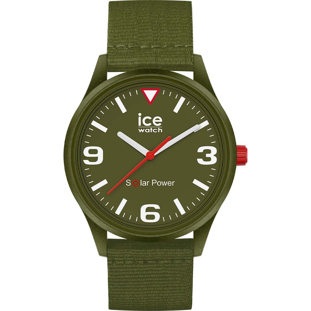 ice-watch Solaruhr »ICE solar power Khaki tide M, 020060«