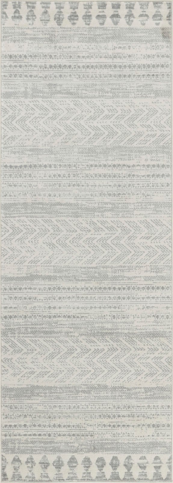 Livabliss Teppich »MYKONOS«, rechteckig, 8 mm Höhe, Skandi Design, Modern Boho Kurzflor Wohnzimmerteppich, Schlafzimmer