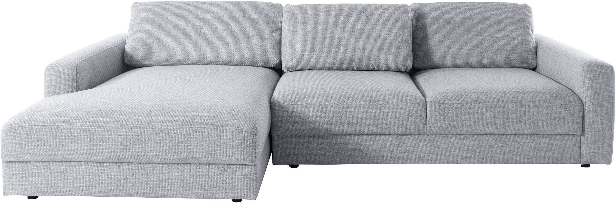 Places of Style Ecksofa »Bloomfield, L-Form«, extra tiefe Sitzfläche, wahlweise mit Sitztiefenverstellung