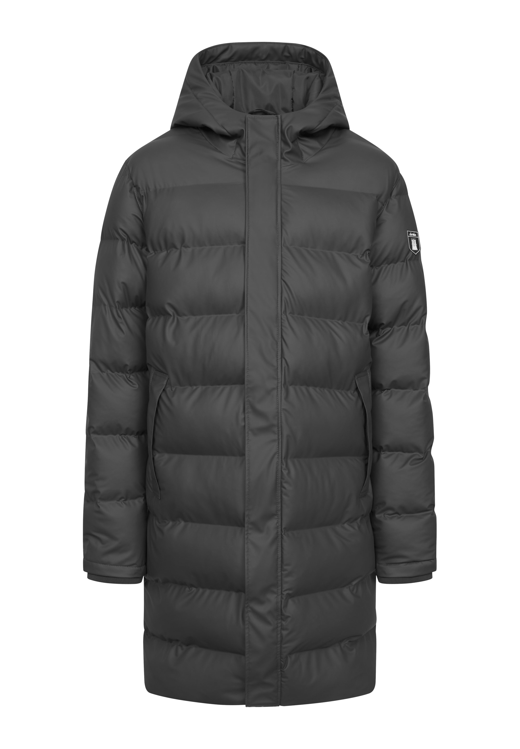 Derbe Winterjacke »Interholm«, mit Kapuze, Moderne Funktionsmaterialien, wasserdicht, Innentasche