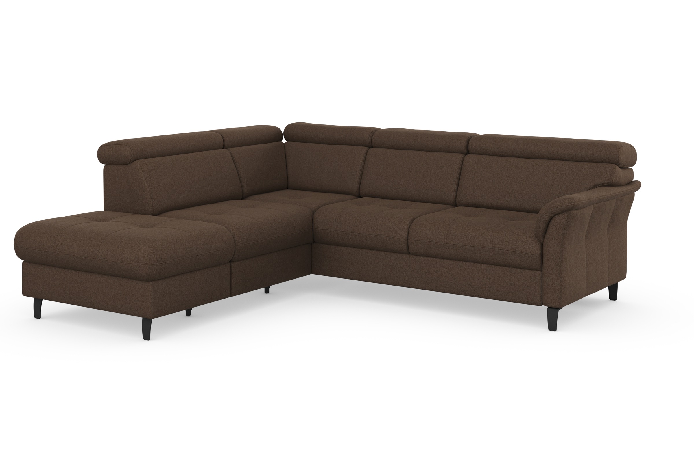 sit&more Ecksofa "Marano L-Form", inklusive Kopfteilverstellung, wahlweise günstig online kaufen