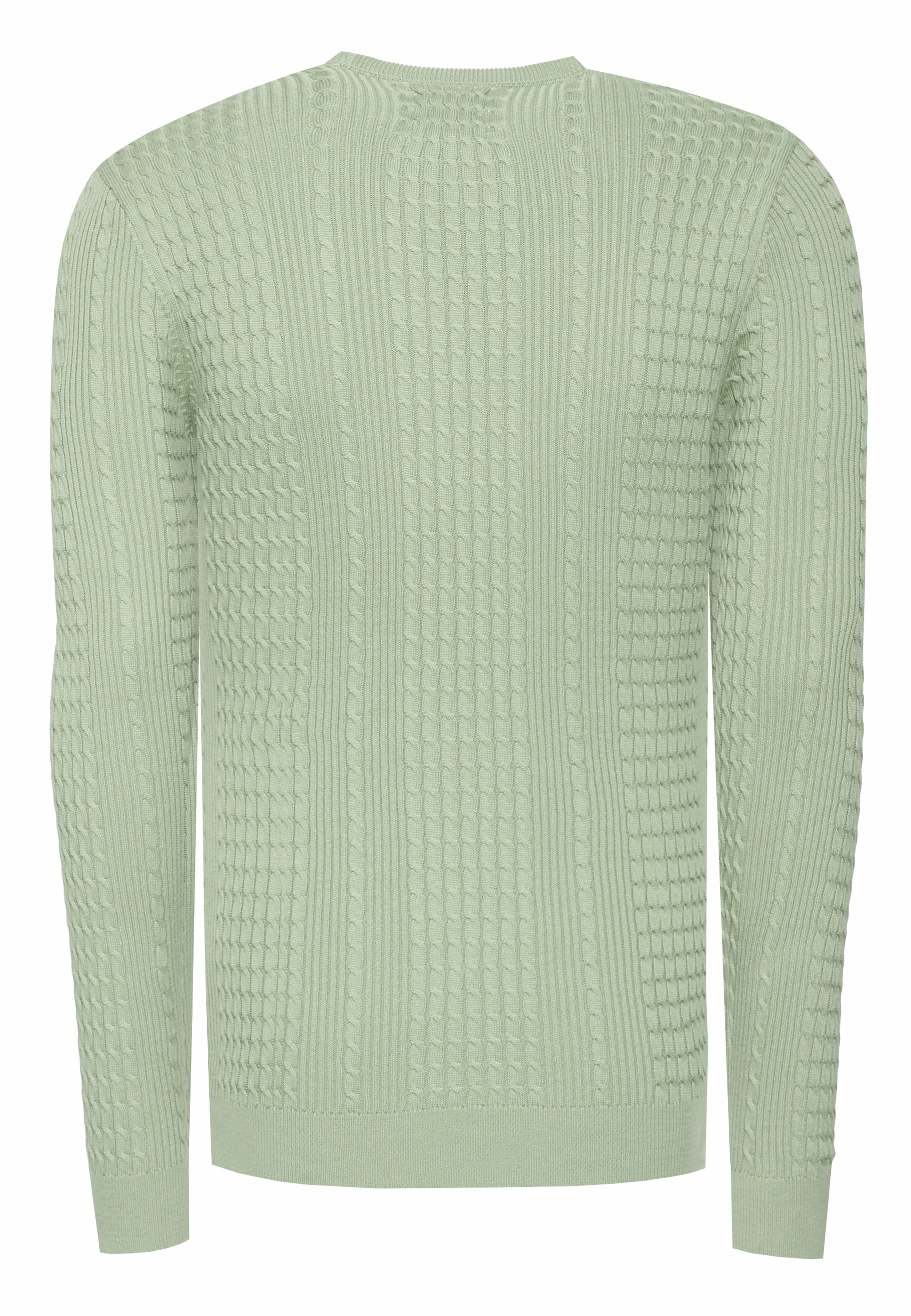 Rusty Neal Strickpullover, mit modernem Strickmuster