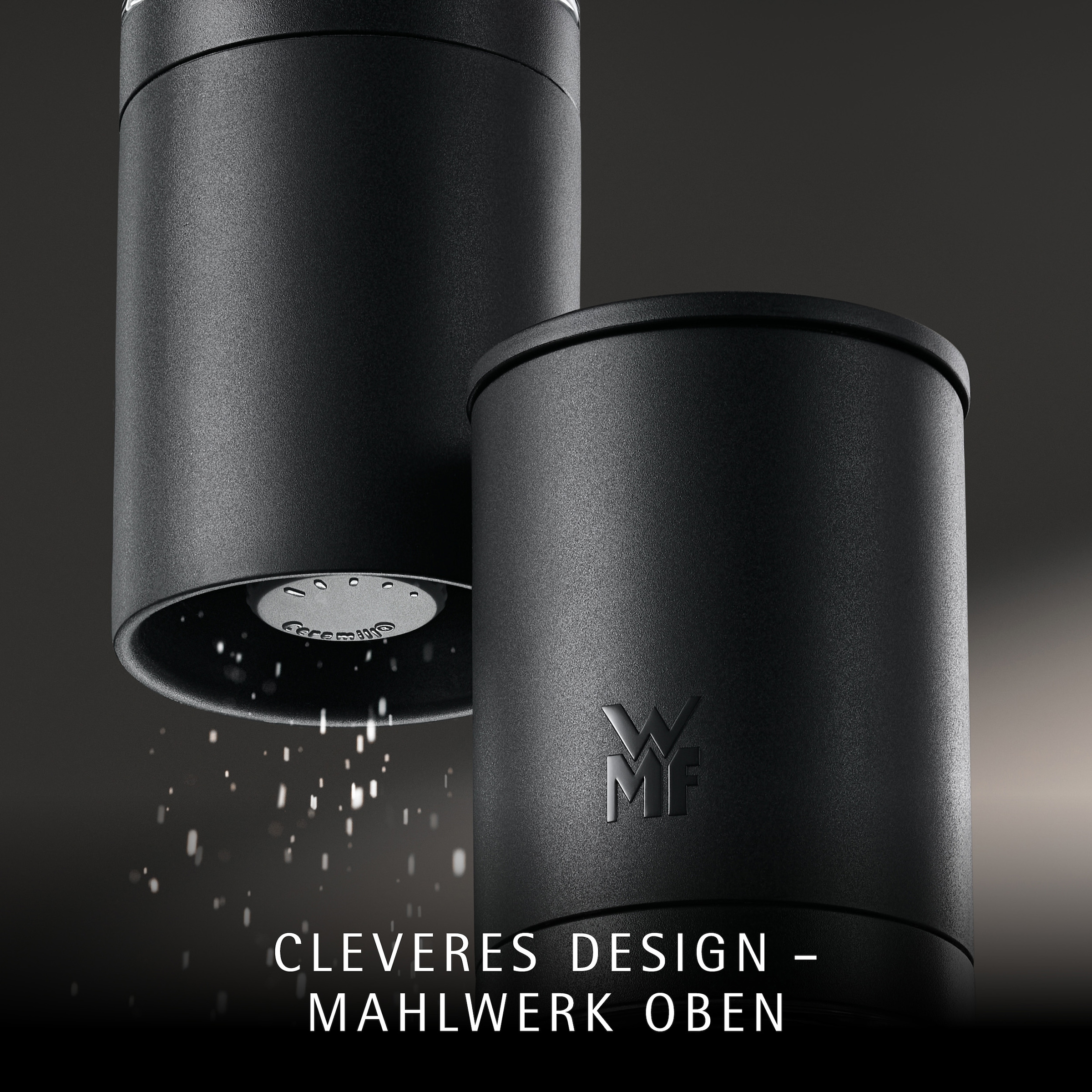 WMF Gewürzmühle »Trend« Keramikmahlwerk, einstellbarer Mahlgrad, Aromaschutzdeckel