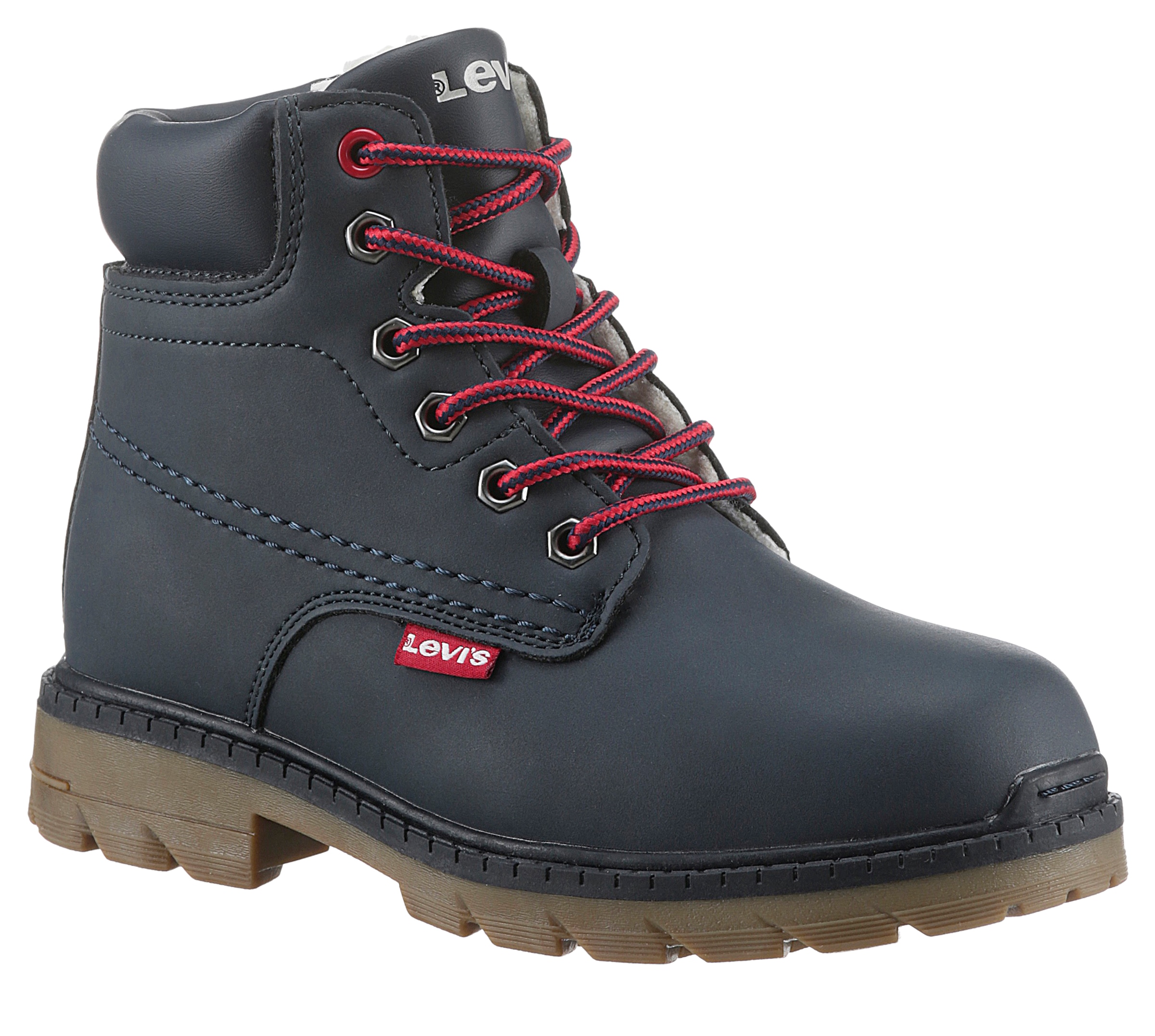 Winterboots »LEVIS® NEW FORREST FUR«, Schnürboots, Outdoorschuh mit praktischem...