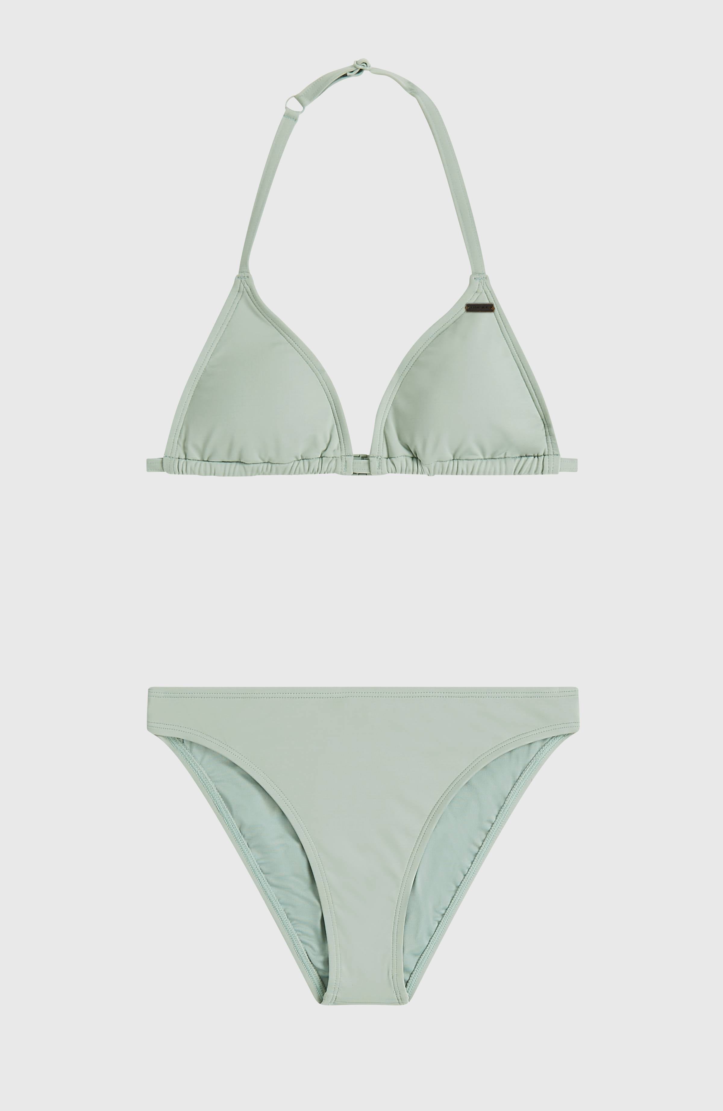 ONeill Triangel-Bikini "ESSENTIALS TRIANGLE BIKINI SET" 2 Stk. Triangel-Schnitt, hüftig geschnittenes Höschen