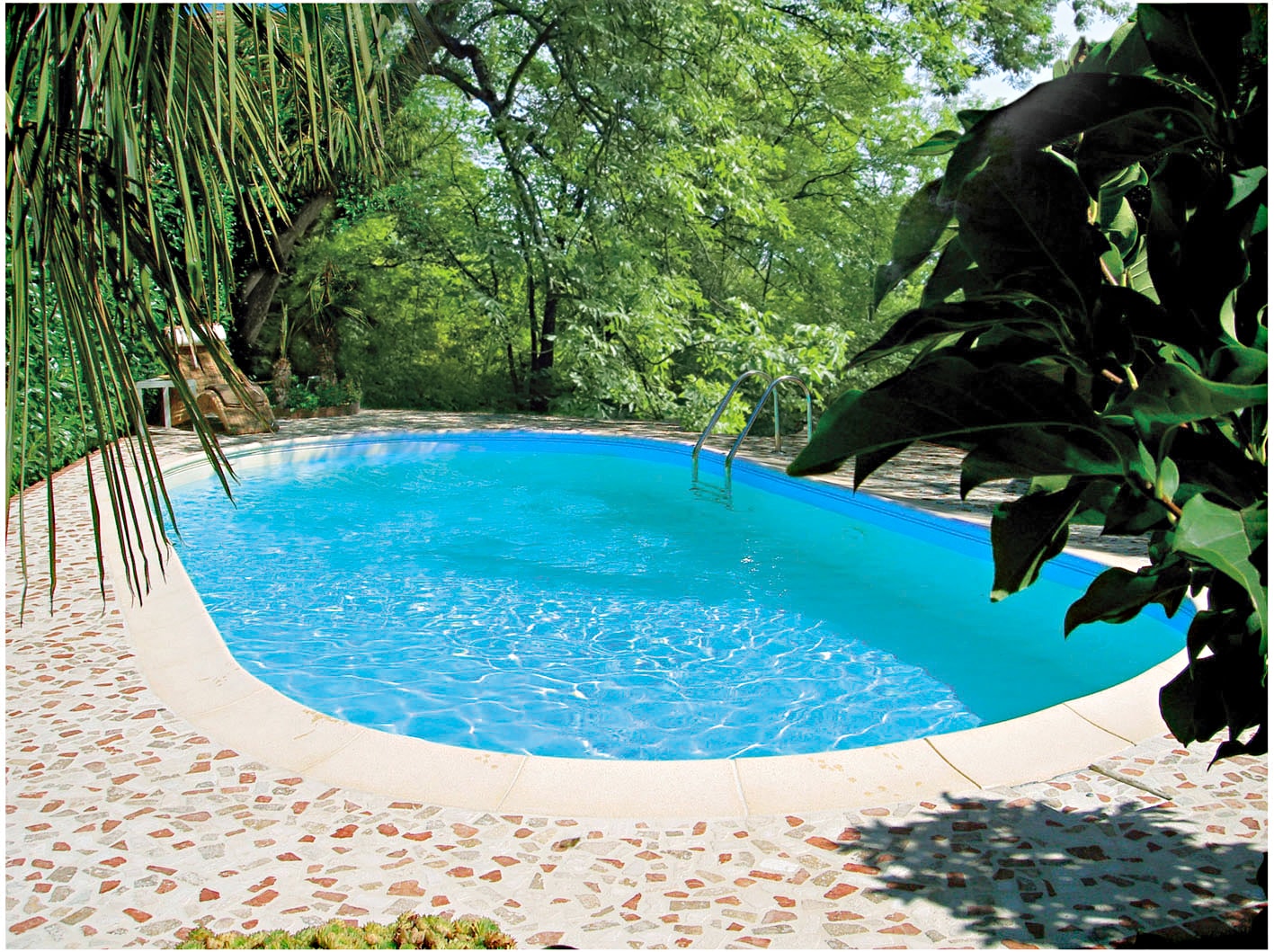 SUMMER FUN Ovalpool, (Set)