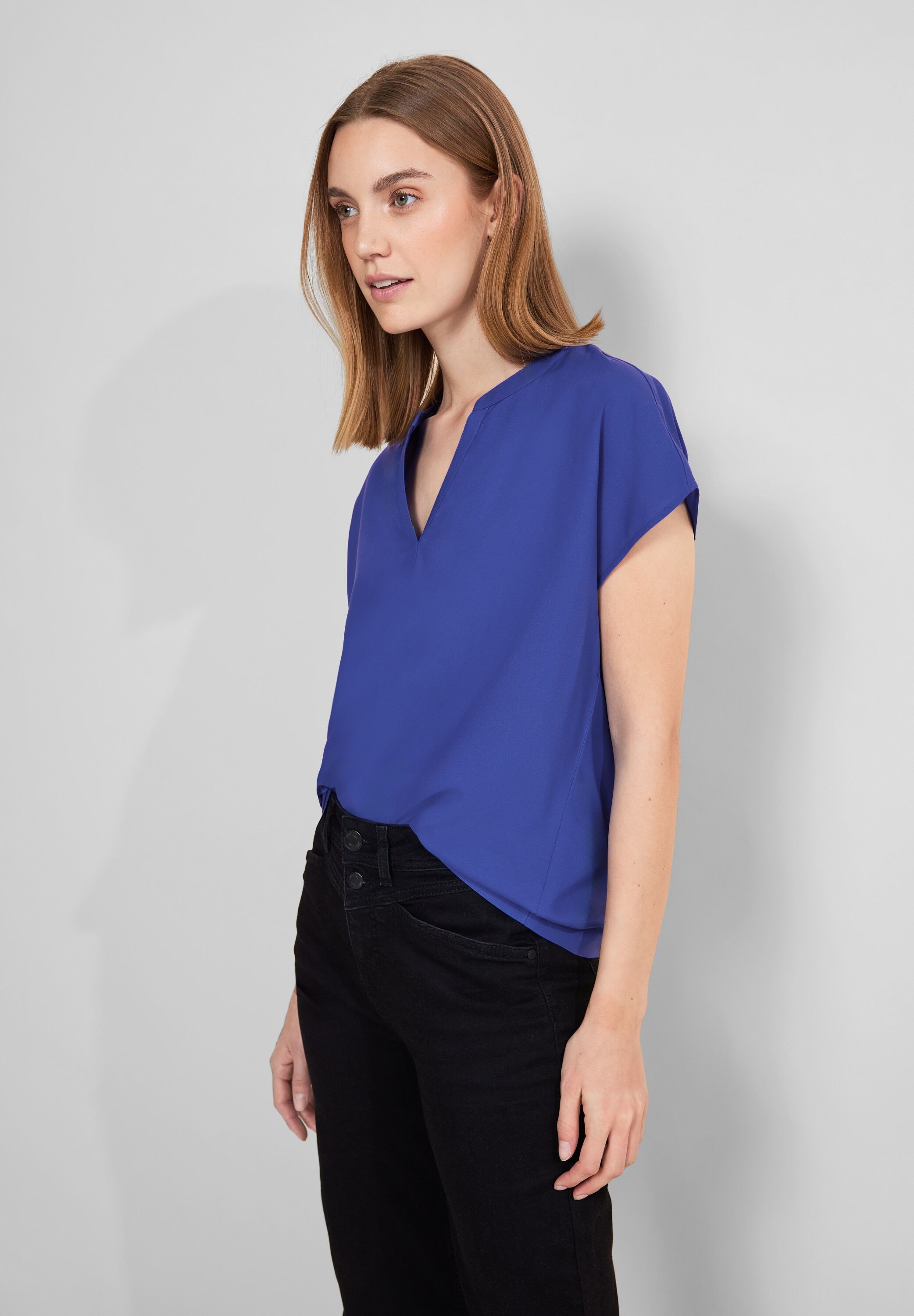 STREET ONE Shirtbluse, aus softer Viskose