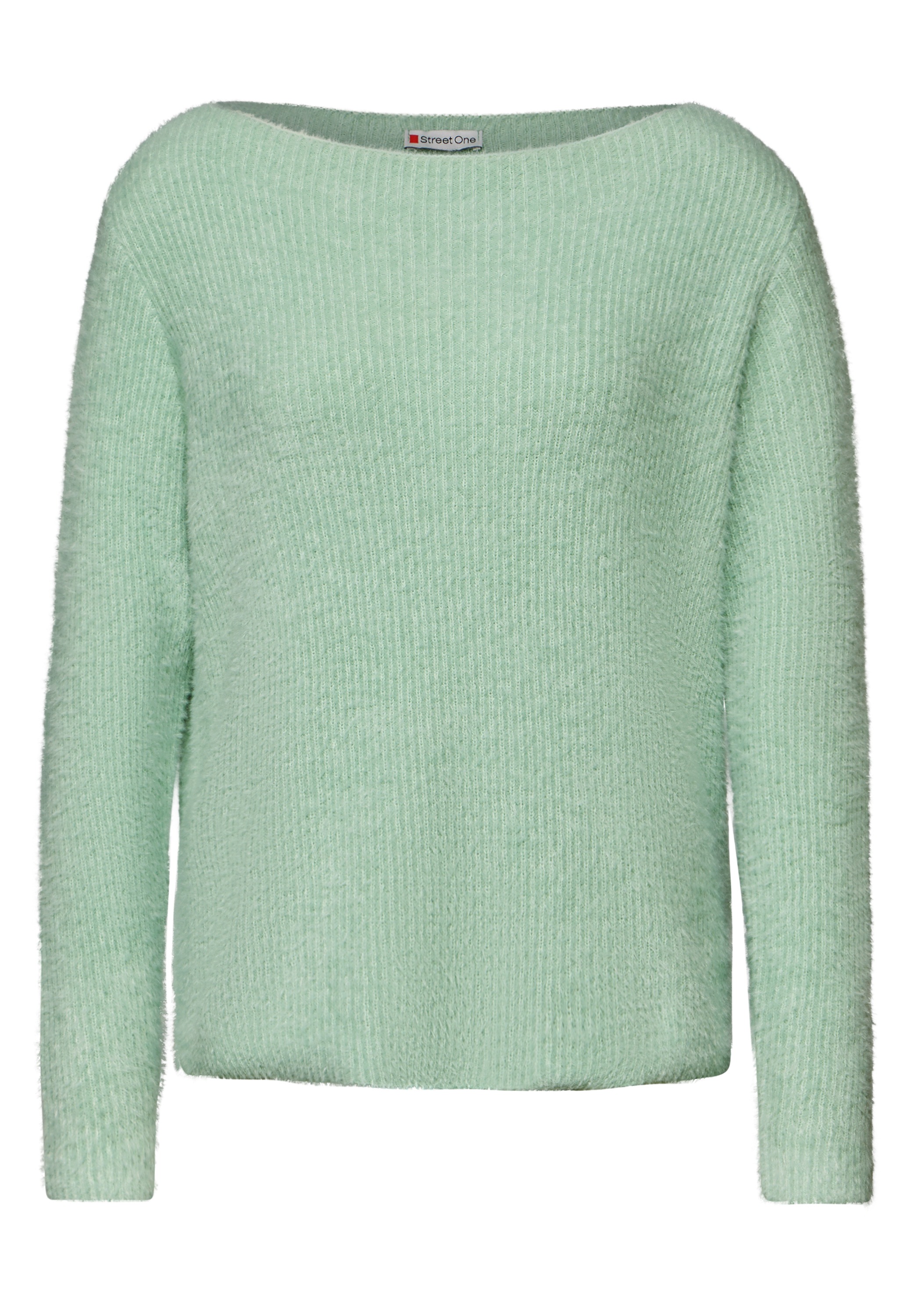 STREET ONE Strickpullover, mit U-Boot-Ausschnitt