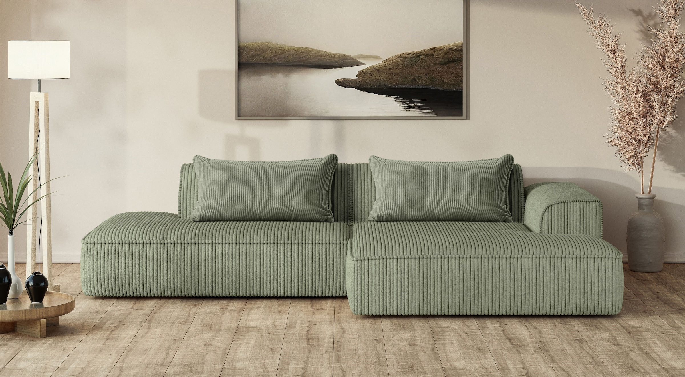 exxpo - sofa fashion Ecksofa "Billund modernes Designsofa, bequem und elega günstig online kaufen